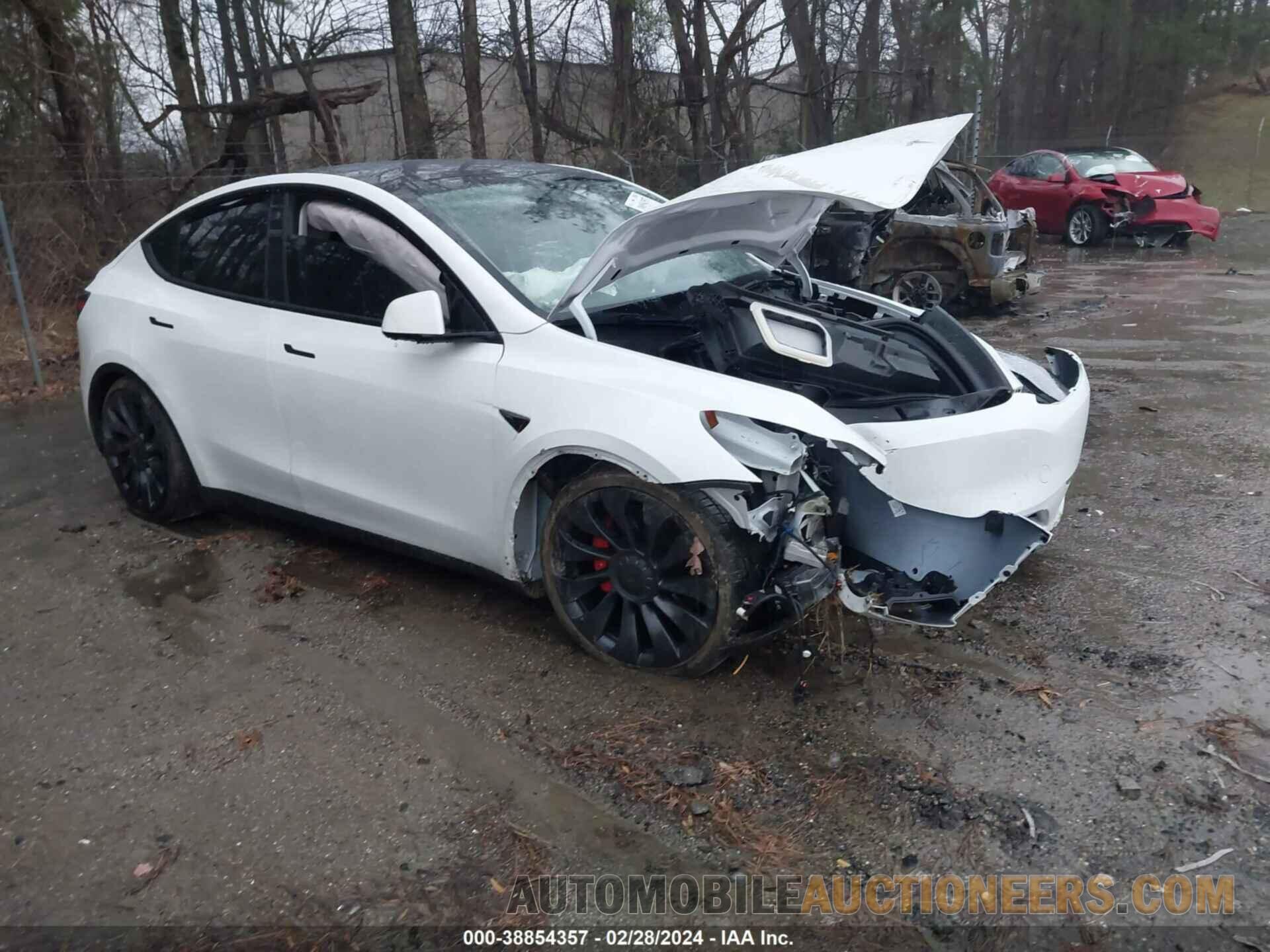 7SAYGDEF4NF501097 TESLA MODEL Y 2022