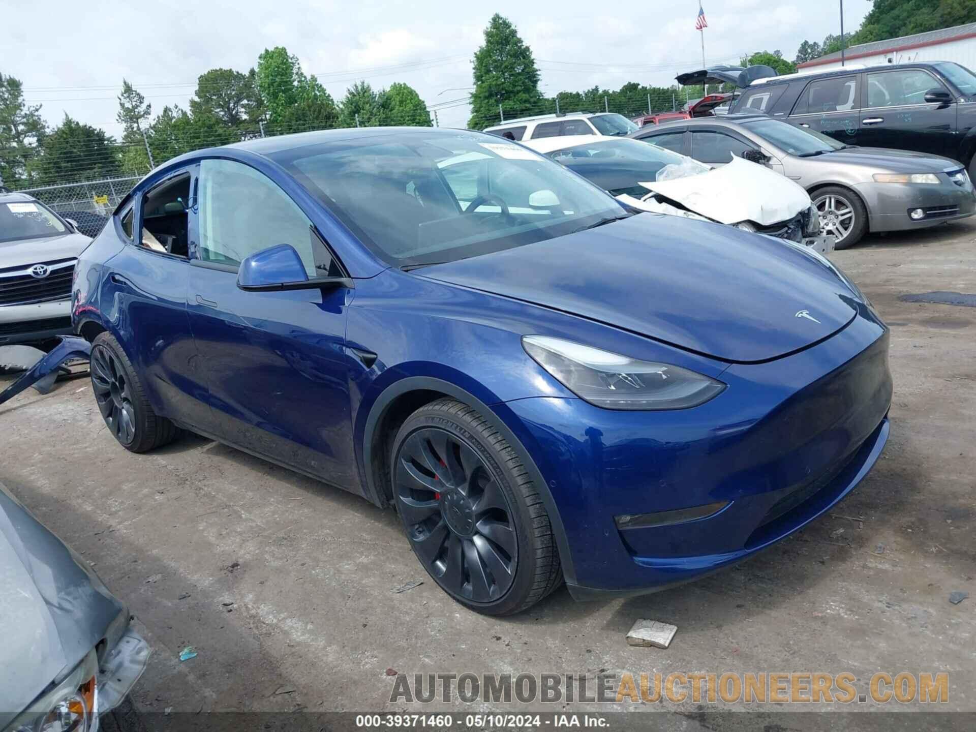 7SAYGDEF4NF518594 TESLA MODEL Y 2022