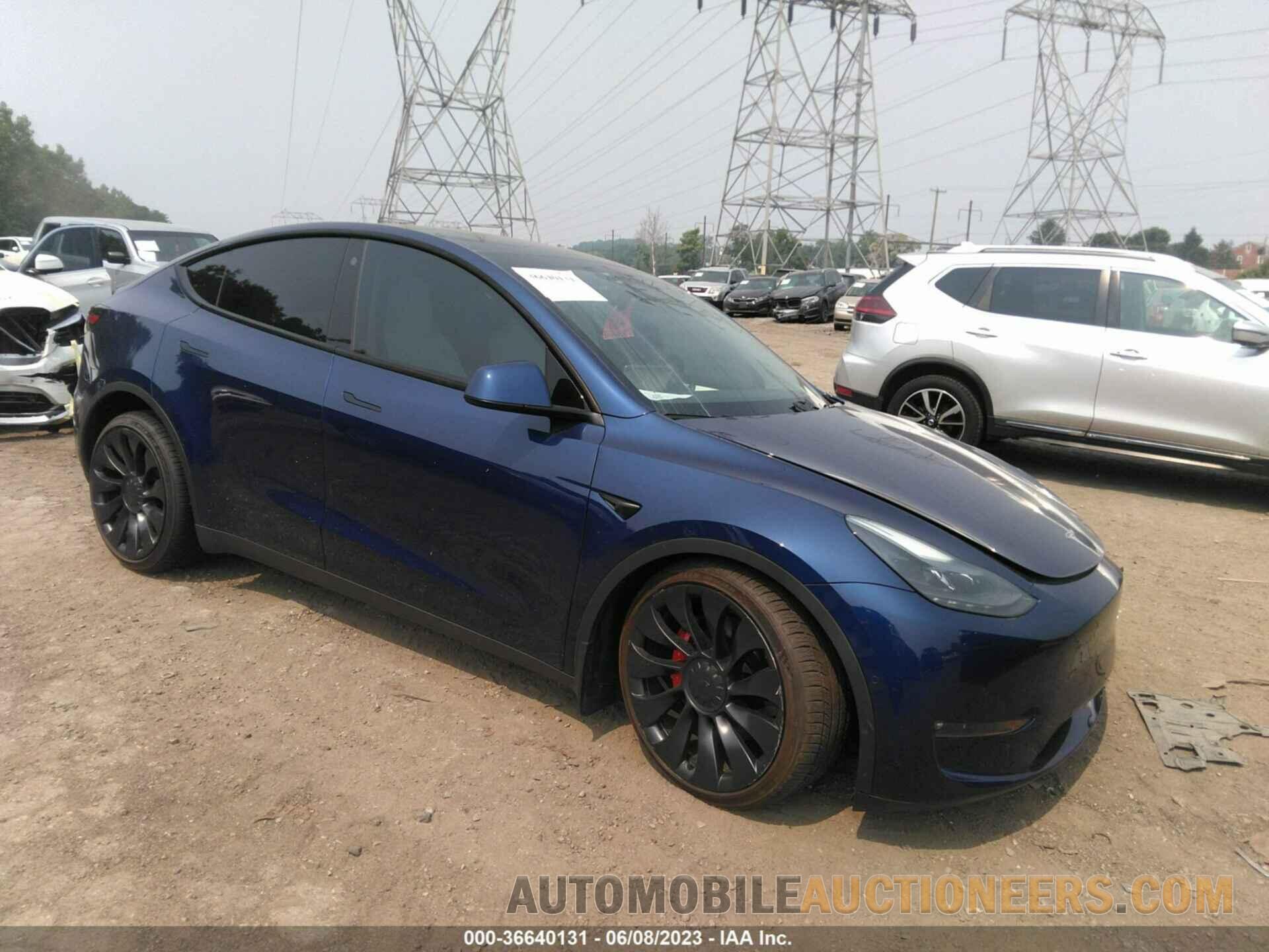 7SAYGDEF4NF521124 TESLA MODEL Y 2022