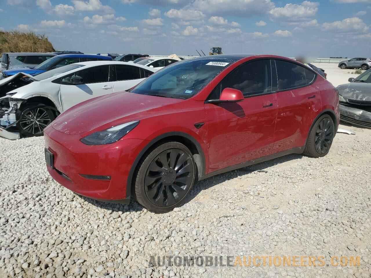 7SAYGDEF4NF522516 TESLA MODEL Y 2022