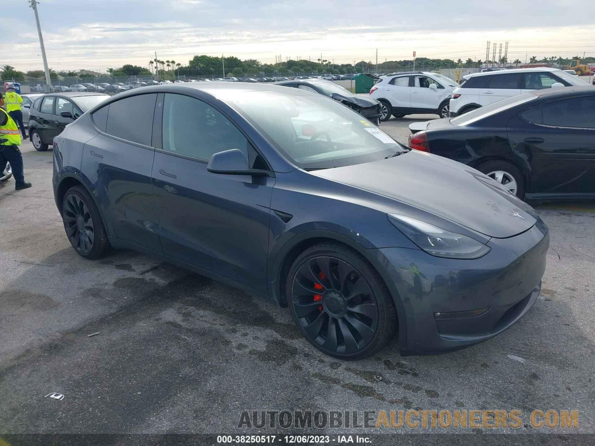 7SAYGDEF4NF538795 TESLA MODEL Y 2022