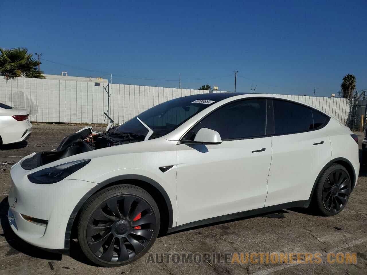 7SAYGDEF4NF552082 TESLA MODEL Y 2022