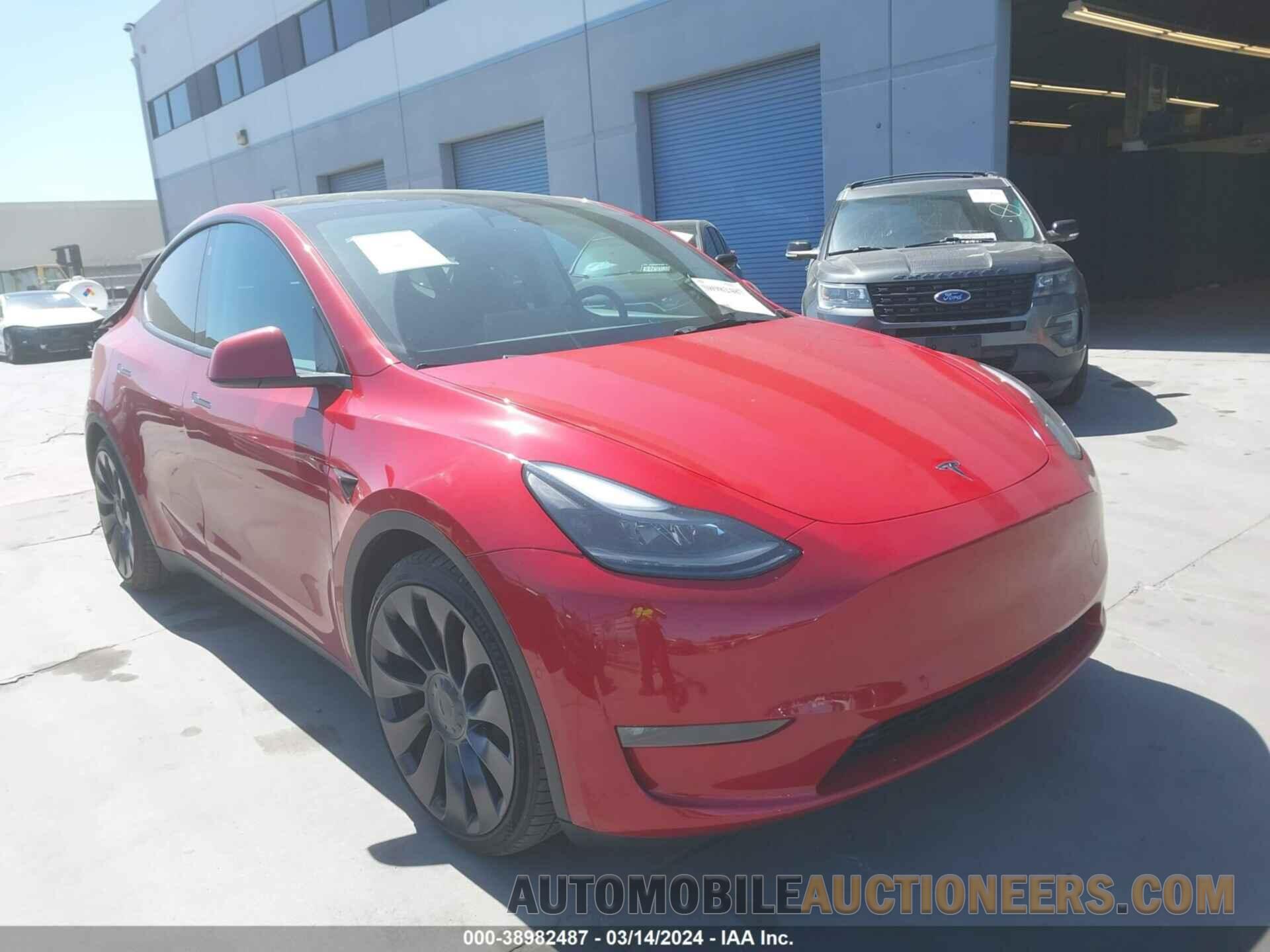 7SAYGDEF4NF559680 TESLA MODEL Y 2022