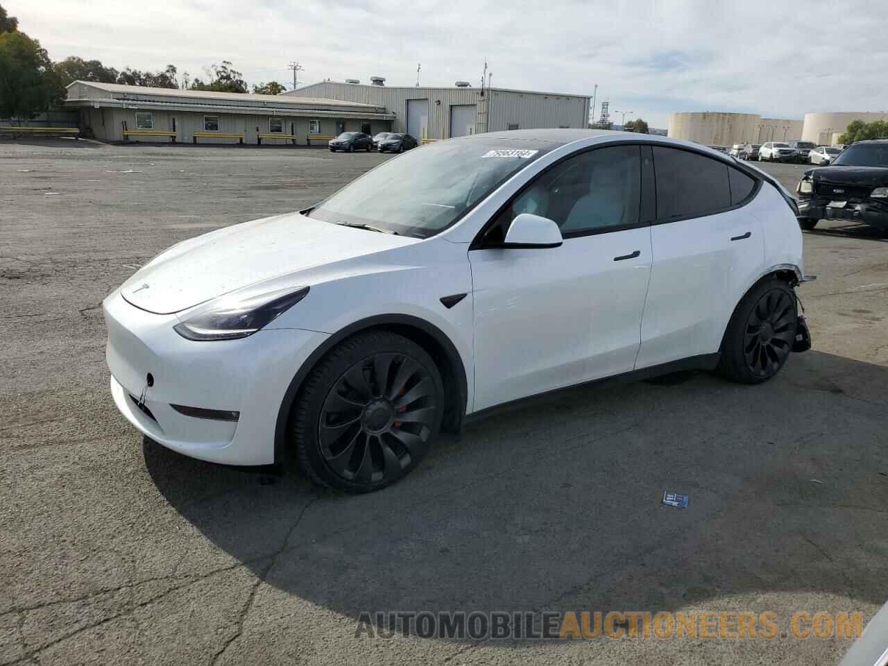 7SAYGDEF4NF561378 TESLA MODEL Y 2022