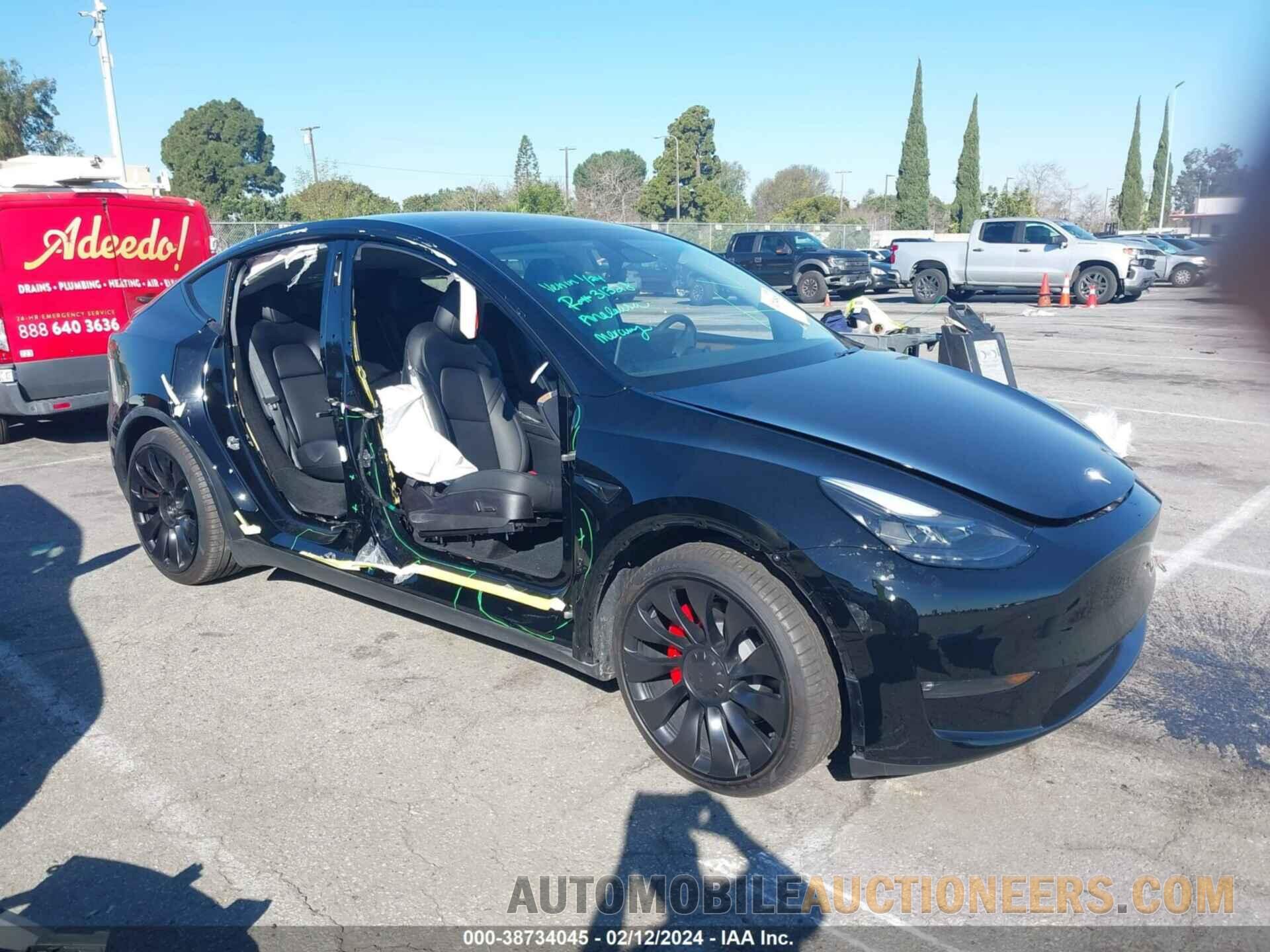 7SAYGDEF4PF595176 TESLA MODEL Y 2023