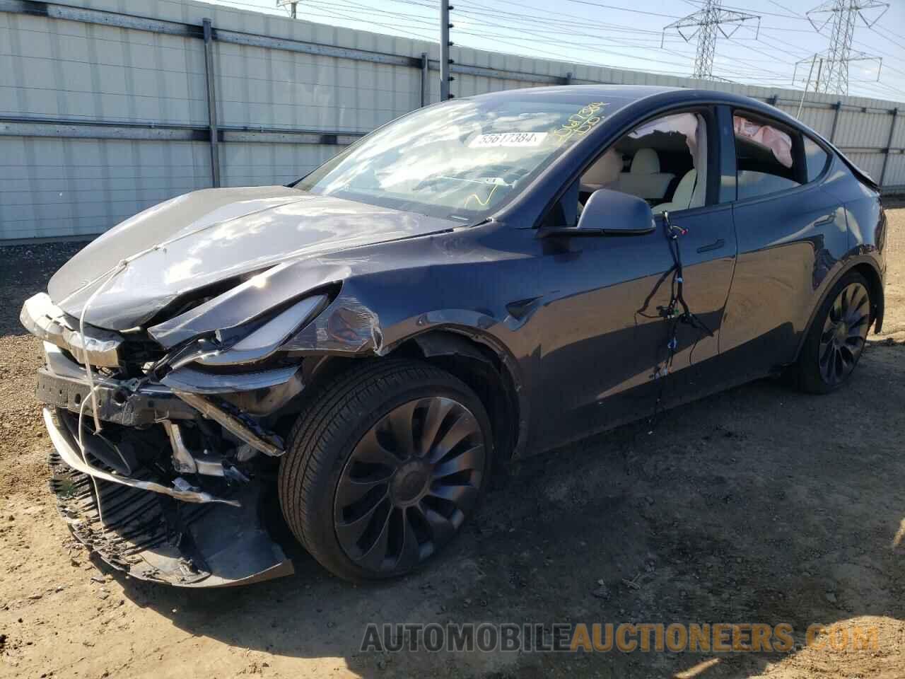 7SAYGDEF4PF901650 TESLA MODEL Y 2023