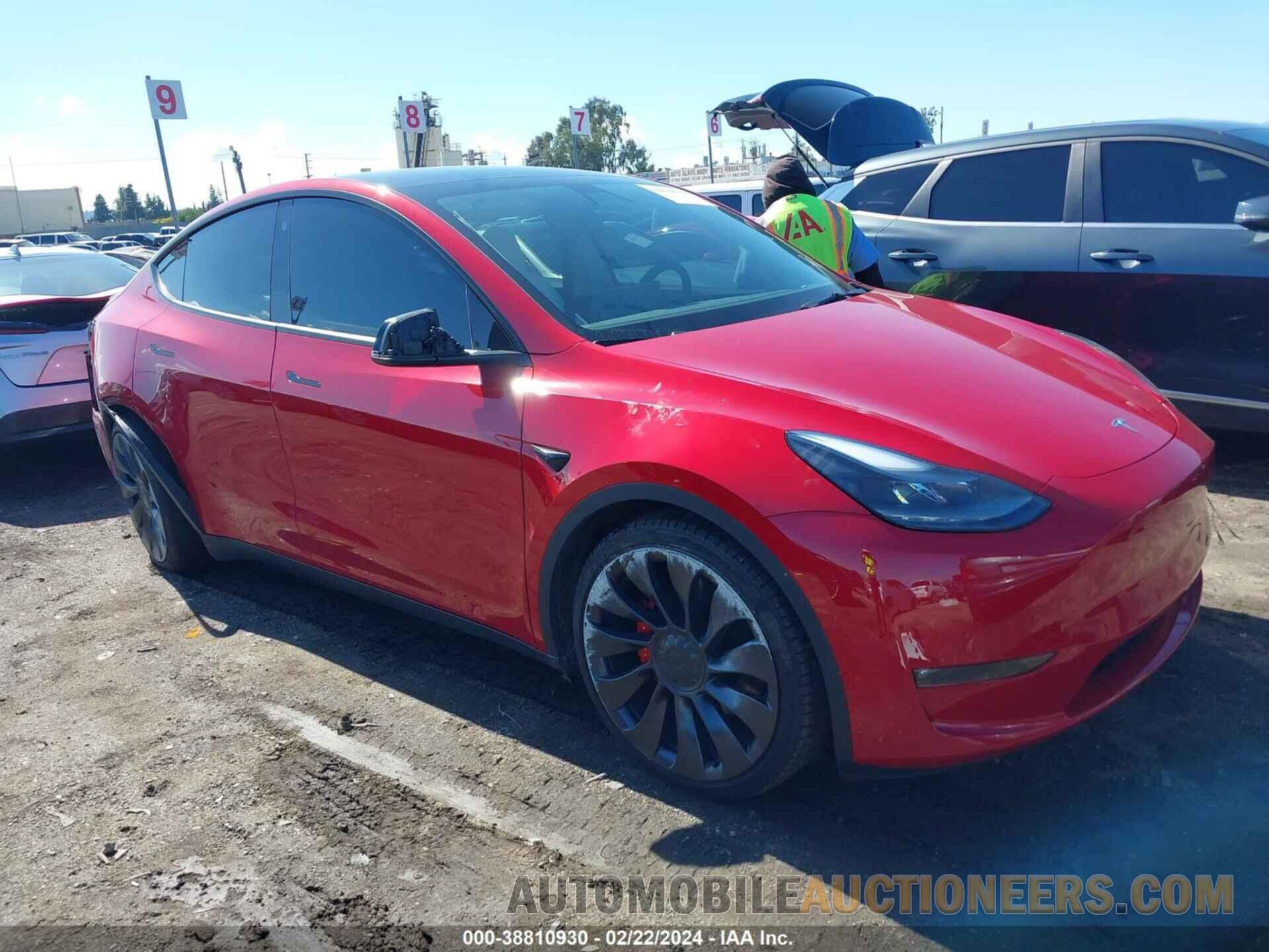 7SAYGDEF5NF314760 TESLA MODEL Y 2022