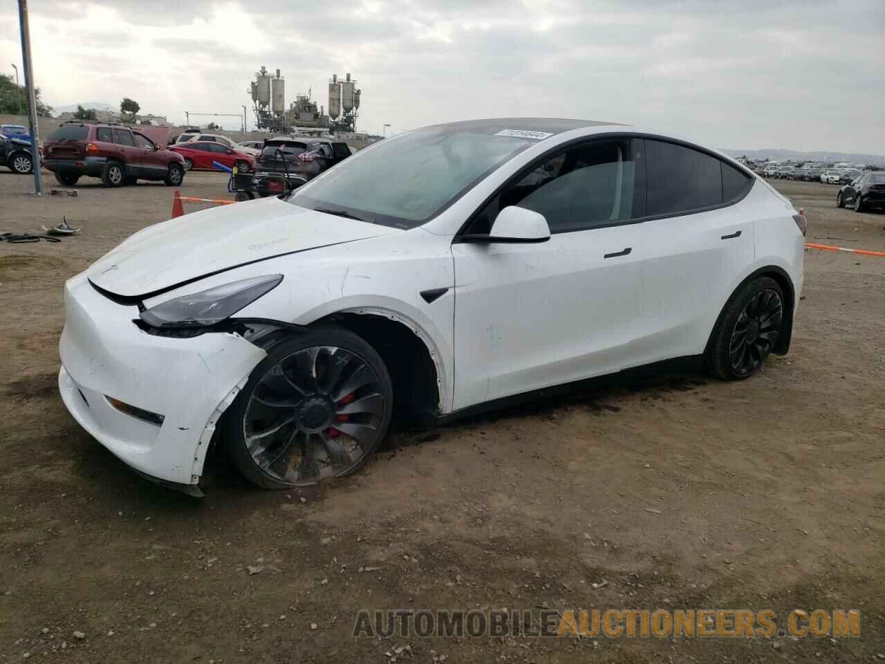 7SAYGDEF5NF317884 TESLA MODEL Y 2022