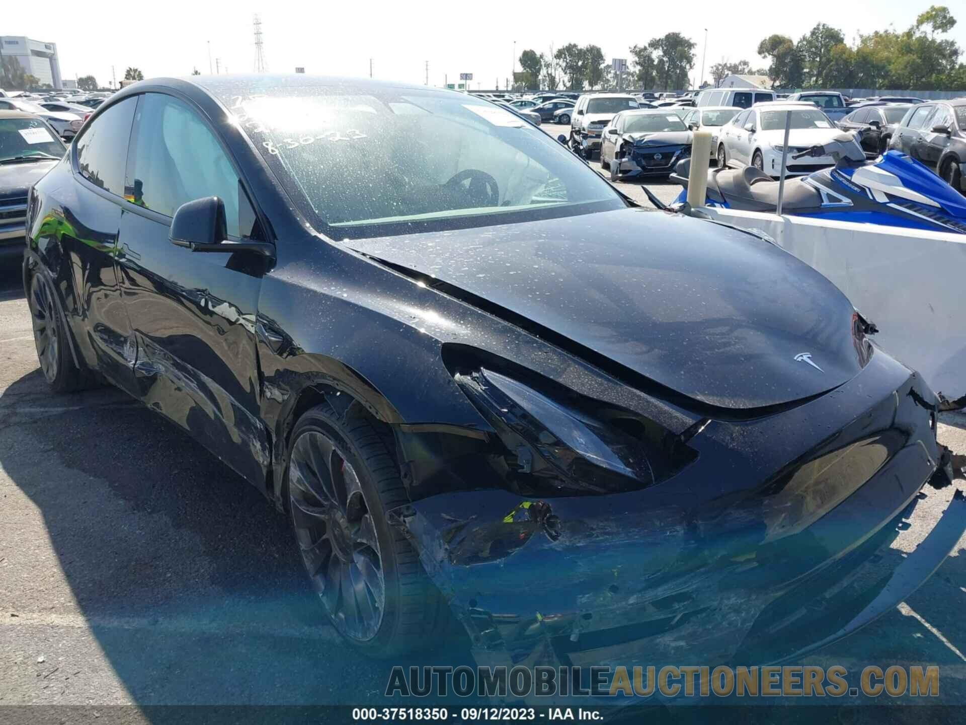 7SAYGDEF5NF327752 TESLA MODEL Y 2022