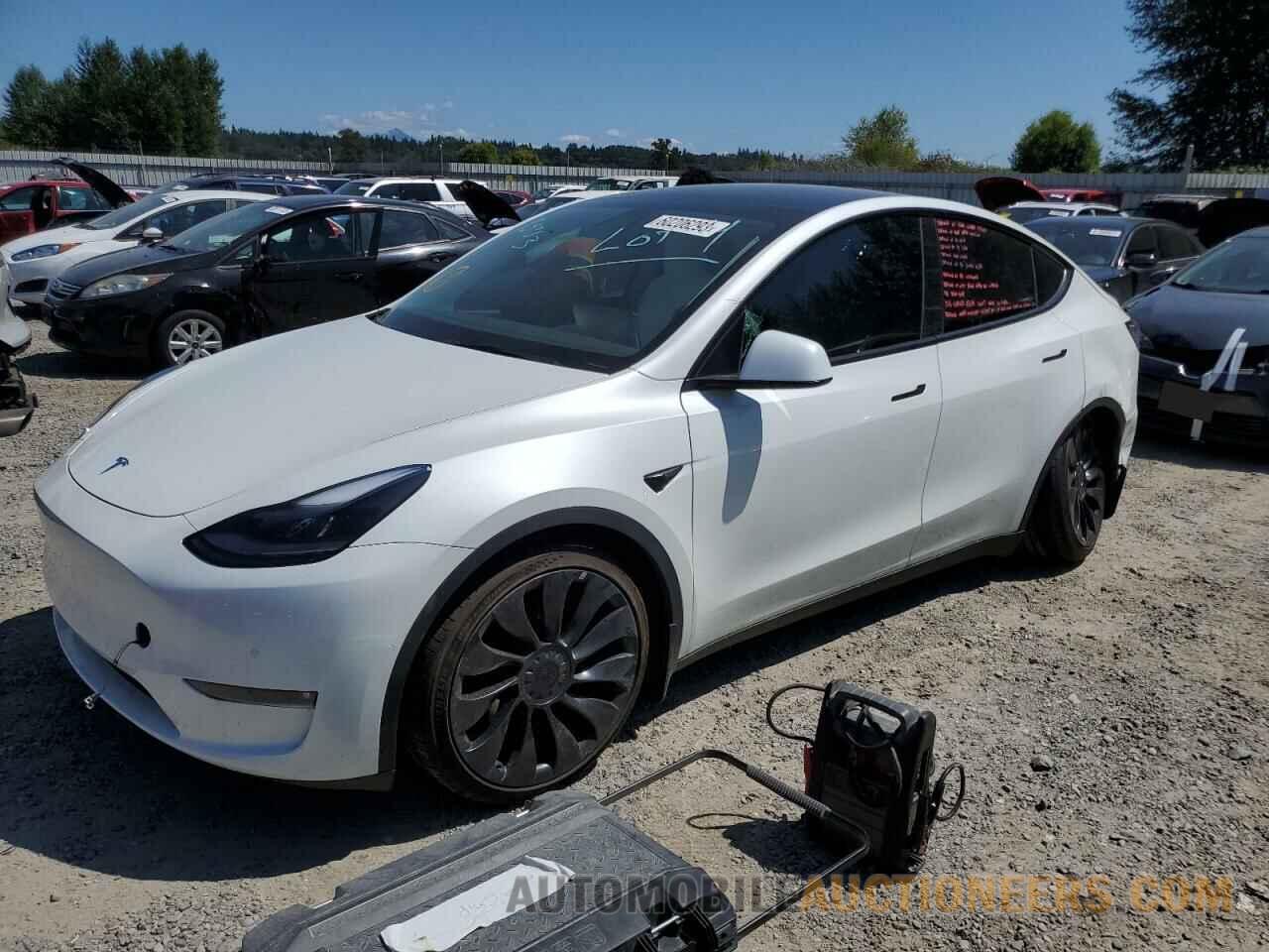 7SAYGDEF5NF345944 TESLA MODEL Y 2022