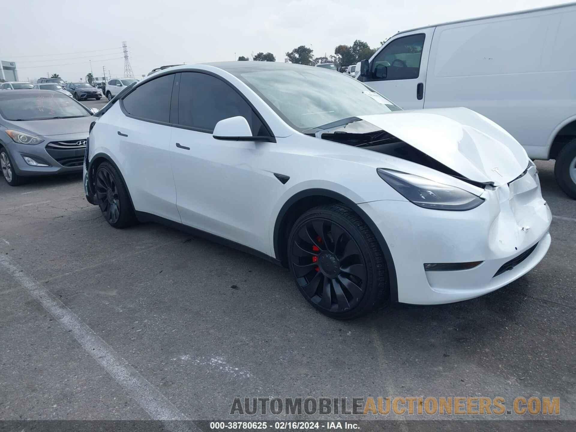 7SAYGDEF5NF355597 TESLA MODEL Y 2022