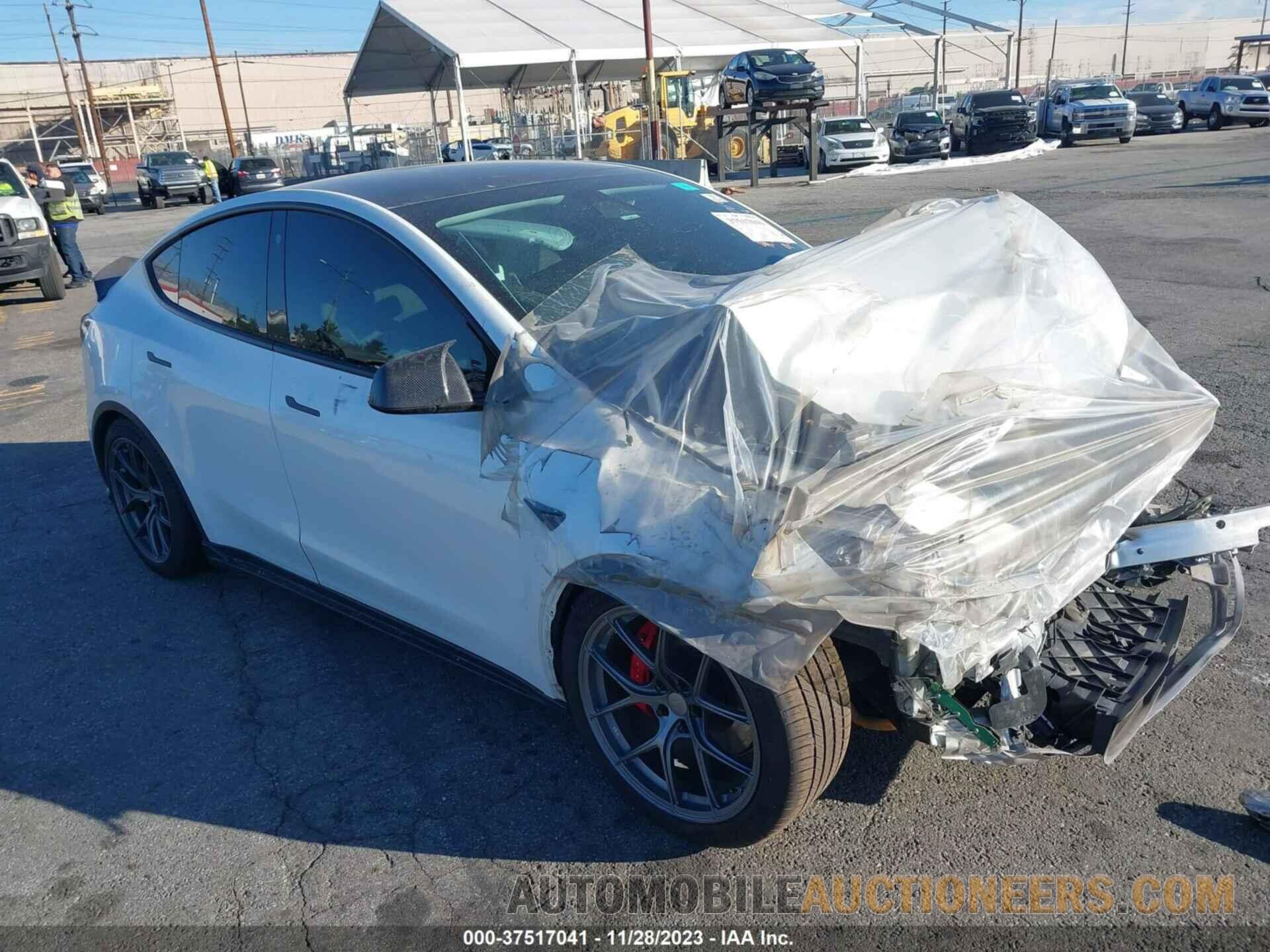 7SAYGDEF5NF365594 TESLA MODEL Y 2022