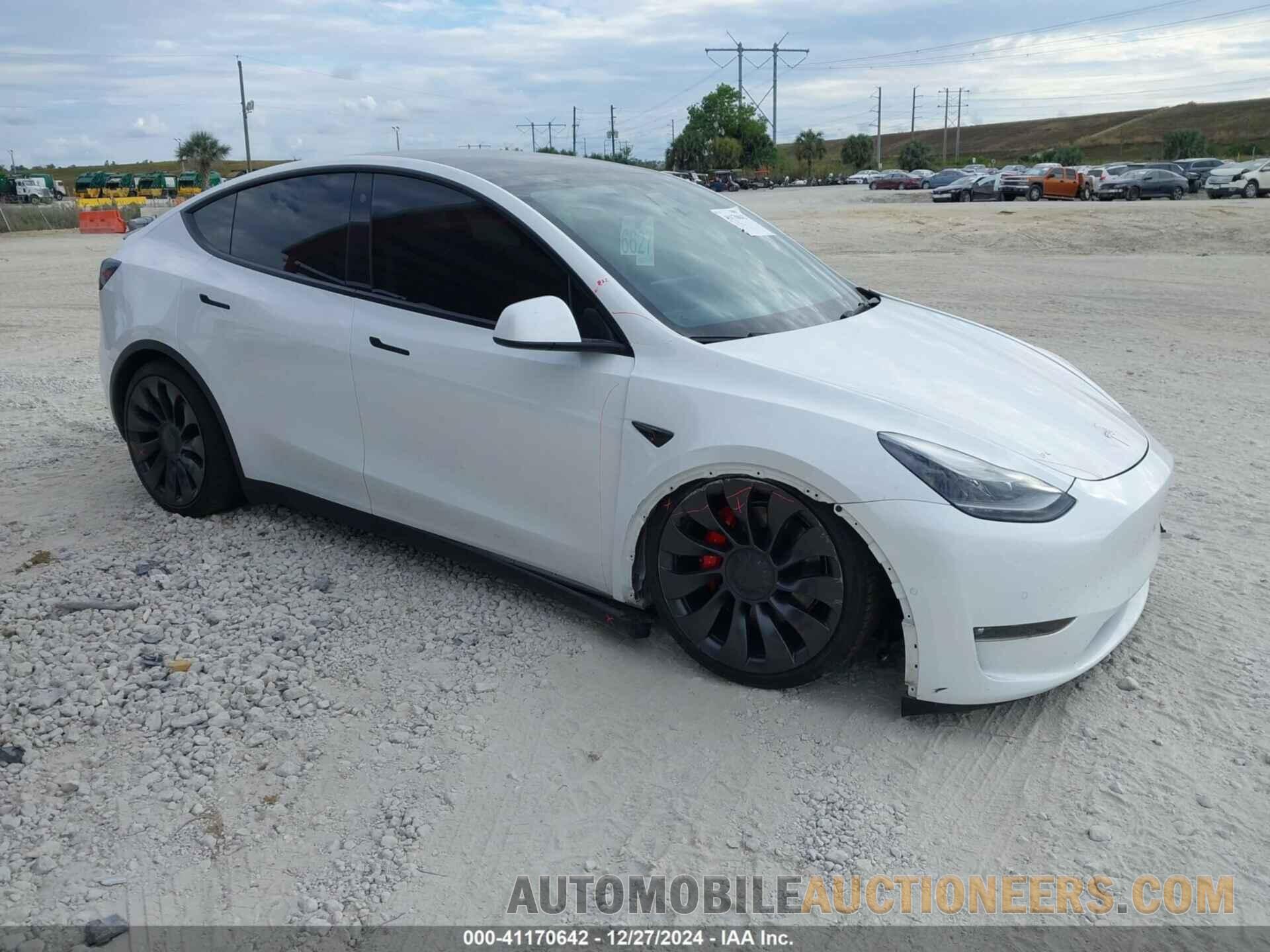 7SAYGDEF5NF379205 TESLA MODEL Y 2022