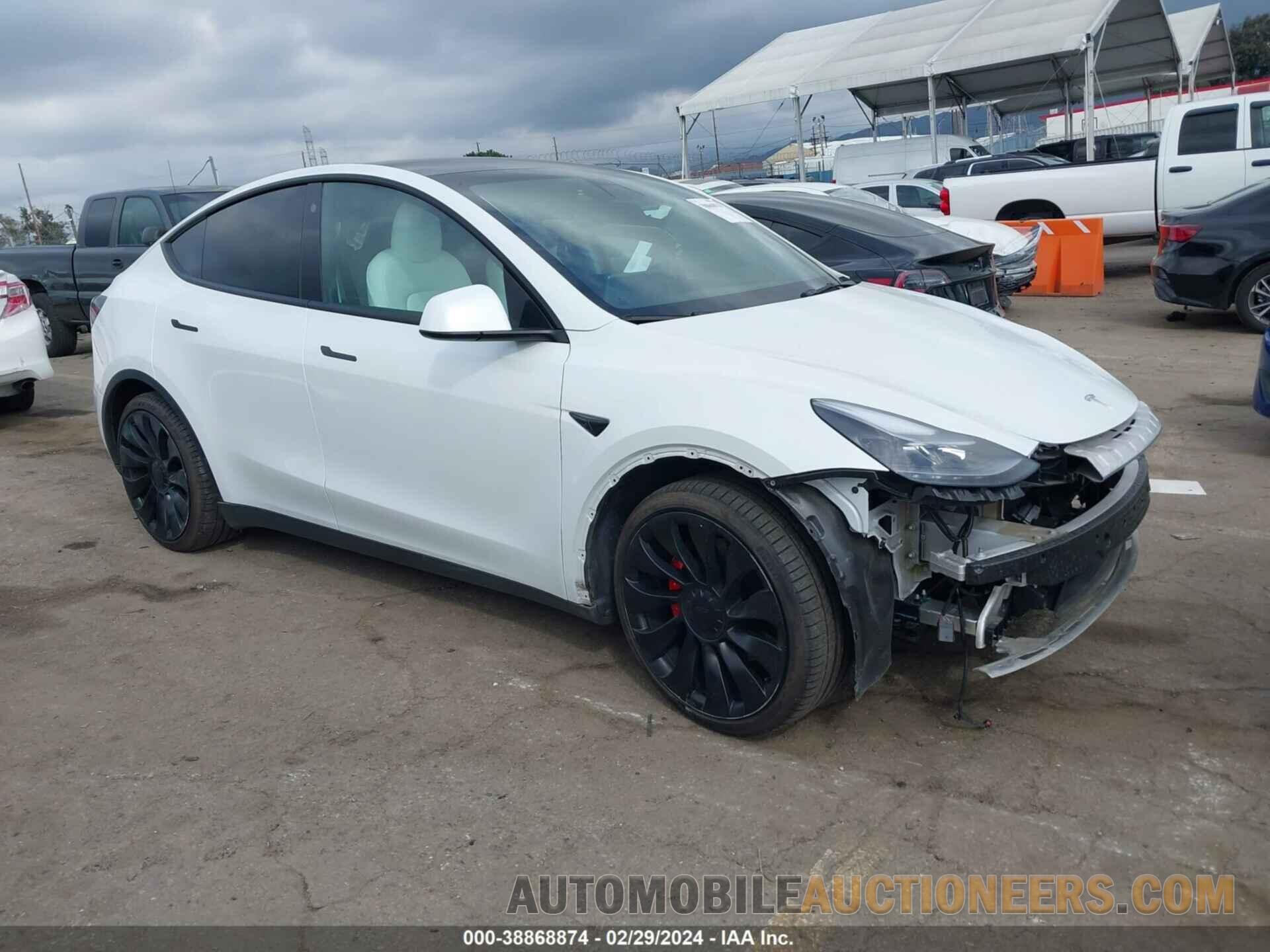 7SAYGDEF5NF444344 TESLA MODEL Y 2022