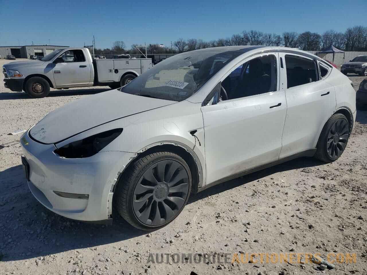 7SAYGDEF5NF448264 TESLA MODEL Y 2022