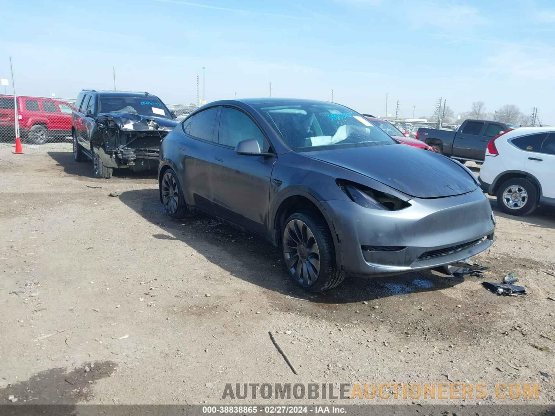 7SAYGDEF5NF452802 TESLA MODEL Y 2022