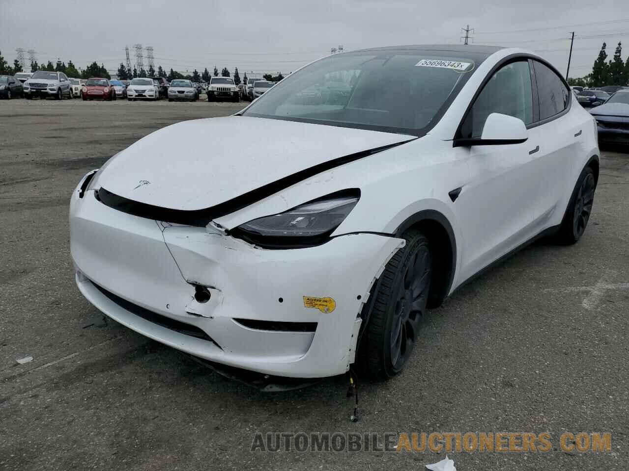 7SAYGDEF5NF457191 TESLA MODEL Y 2022