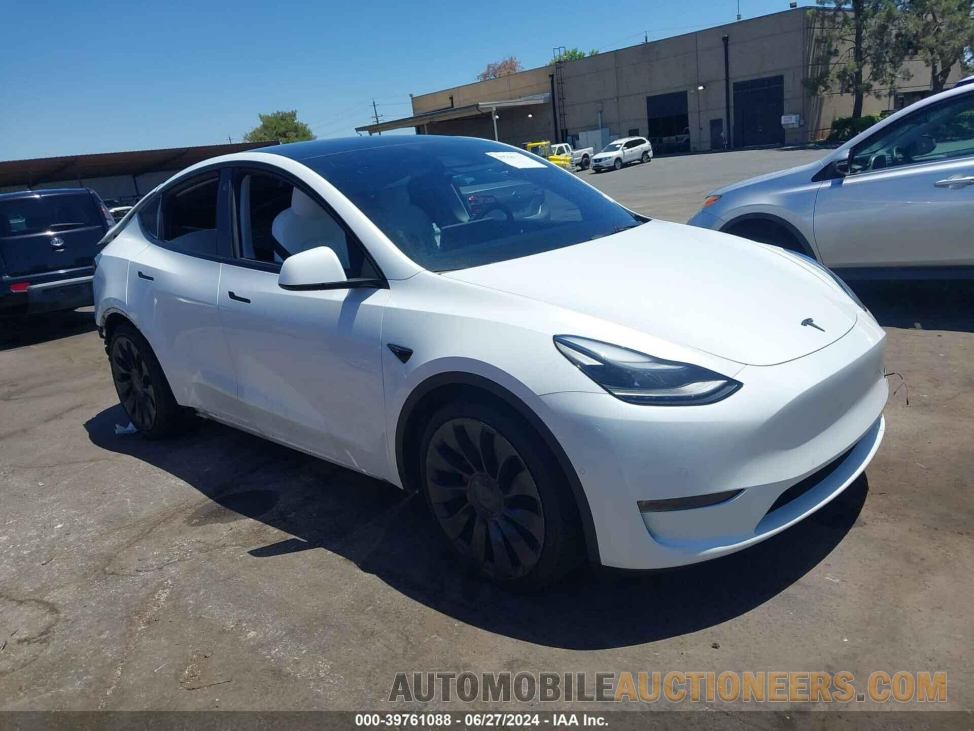 7SAYGDEF5NF484634 TESLA MODEL Y 2022