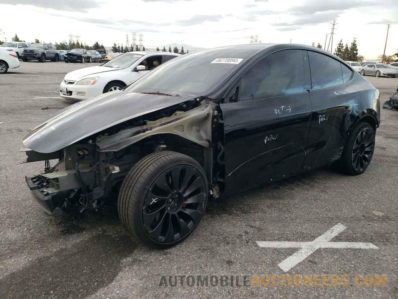 7SAYGDEF5NF485279 TESLA MODEL Y 2022