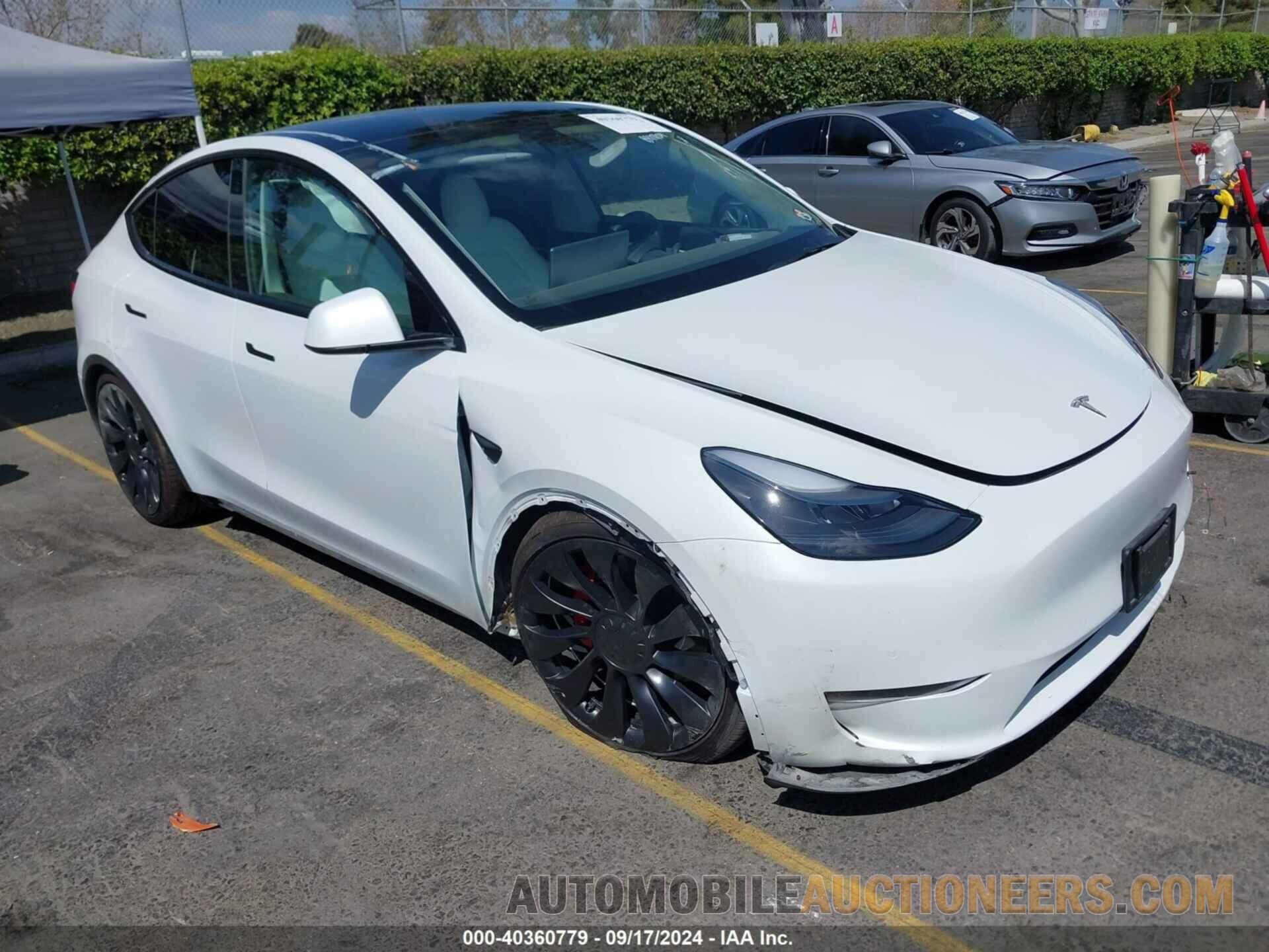 7SAYGDEF5NF492152 TESLA MODEL Y 2022