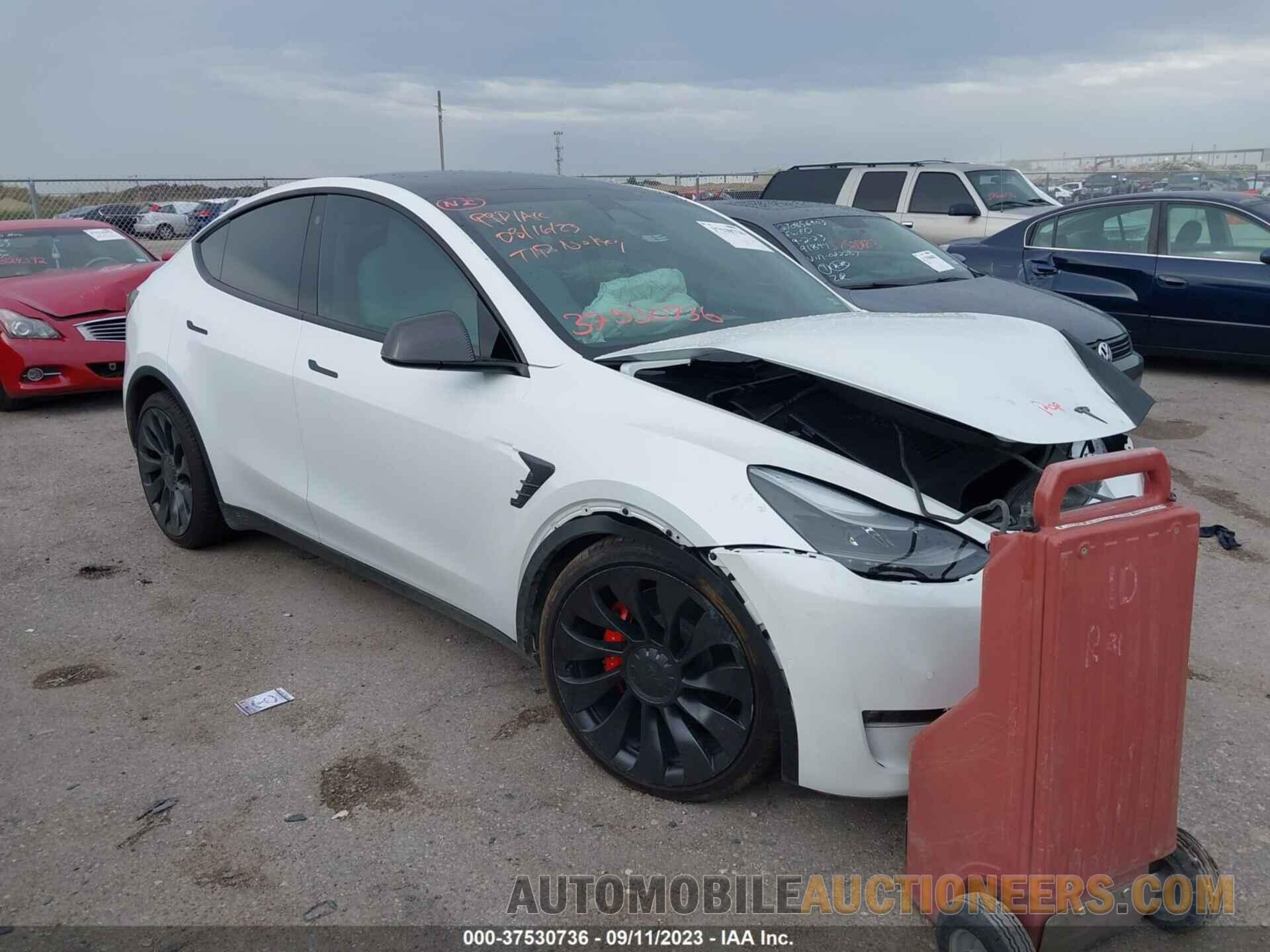 7SAYGDEF5NF538725 TESLA MODEL Y 2022