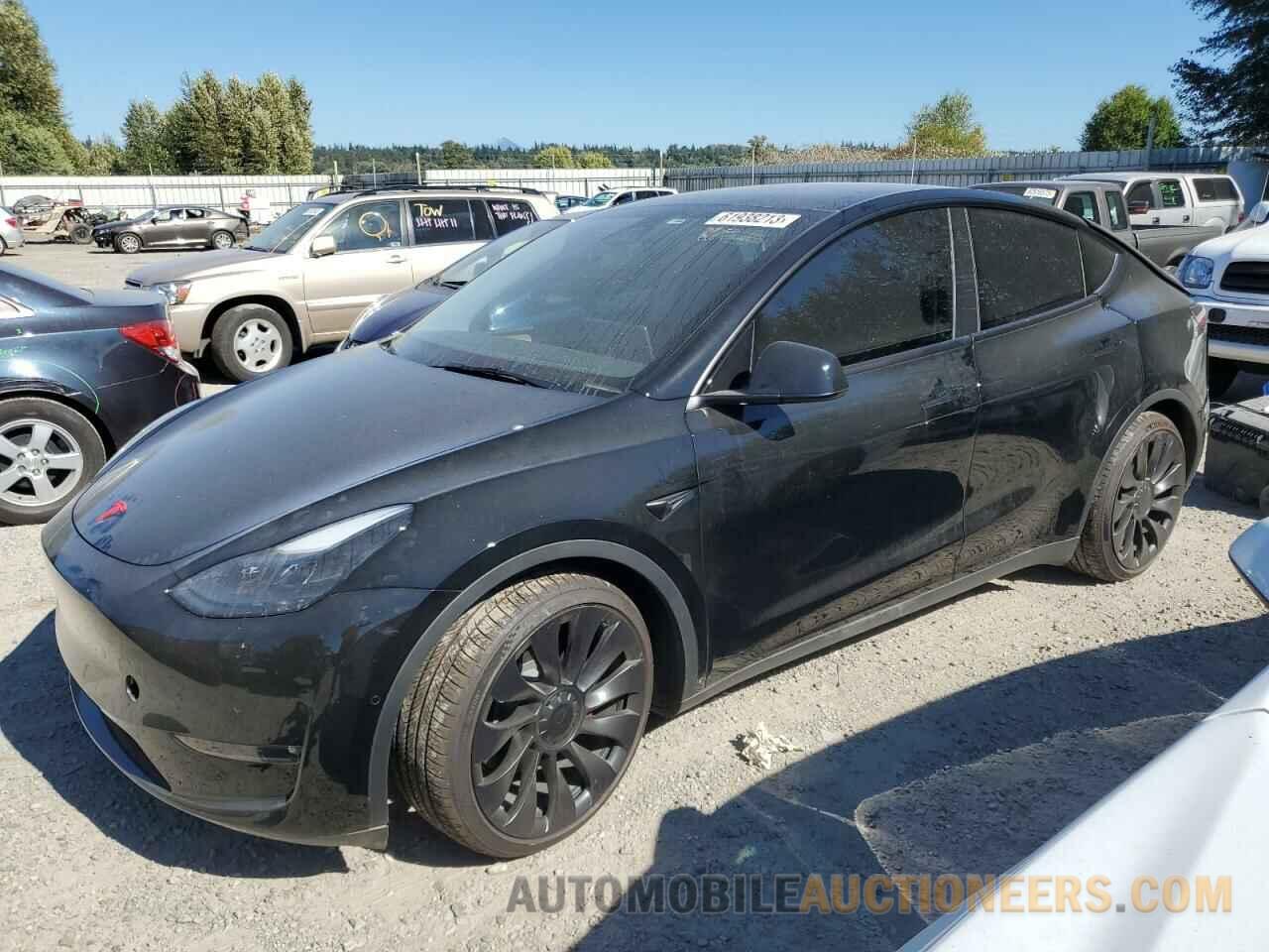 7SAYGDEF5NF538837 TESLA MODEL Y 2022