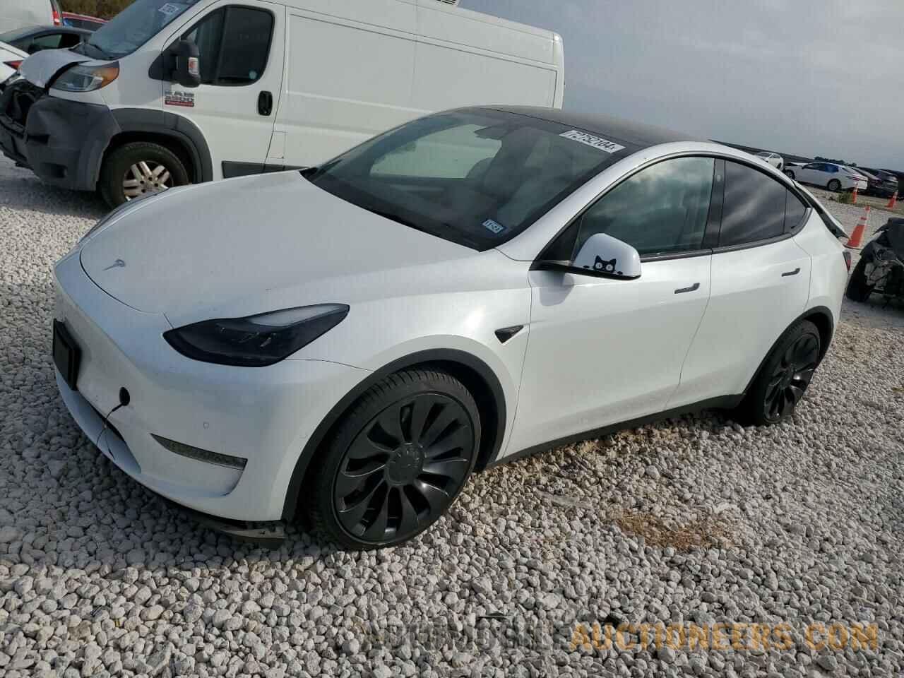 7SAYGDEF5NF543777 TESLA MODEL Y 2022