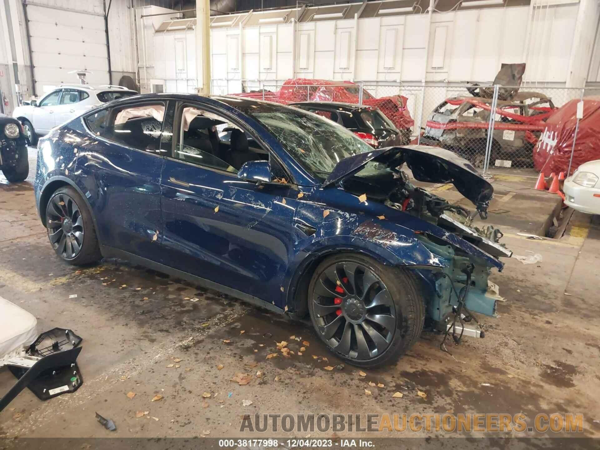 7SAYGDEF5NF554617 TESLA MODEL Y 2022