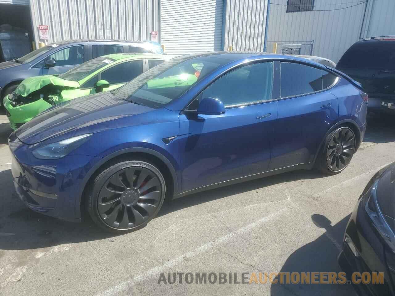 7SAYGDEF5NF564323 TESLA MODEL Y 2022