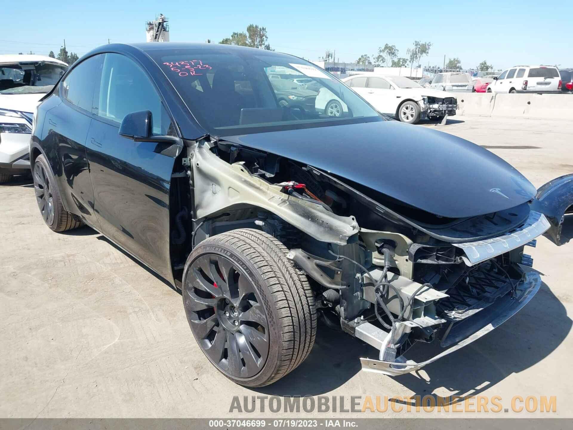 7SAYGDEF5NF572602 TESLA MODEL Y 2022