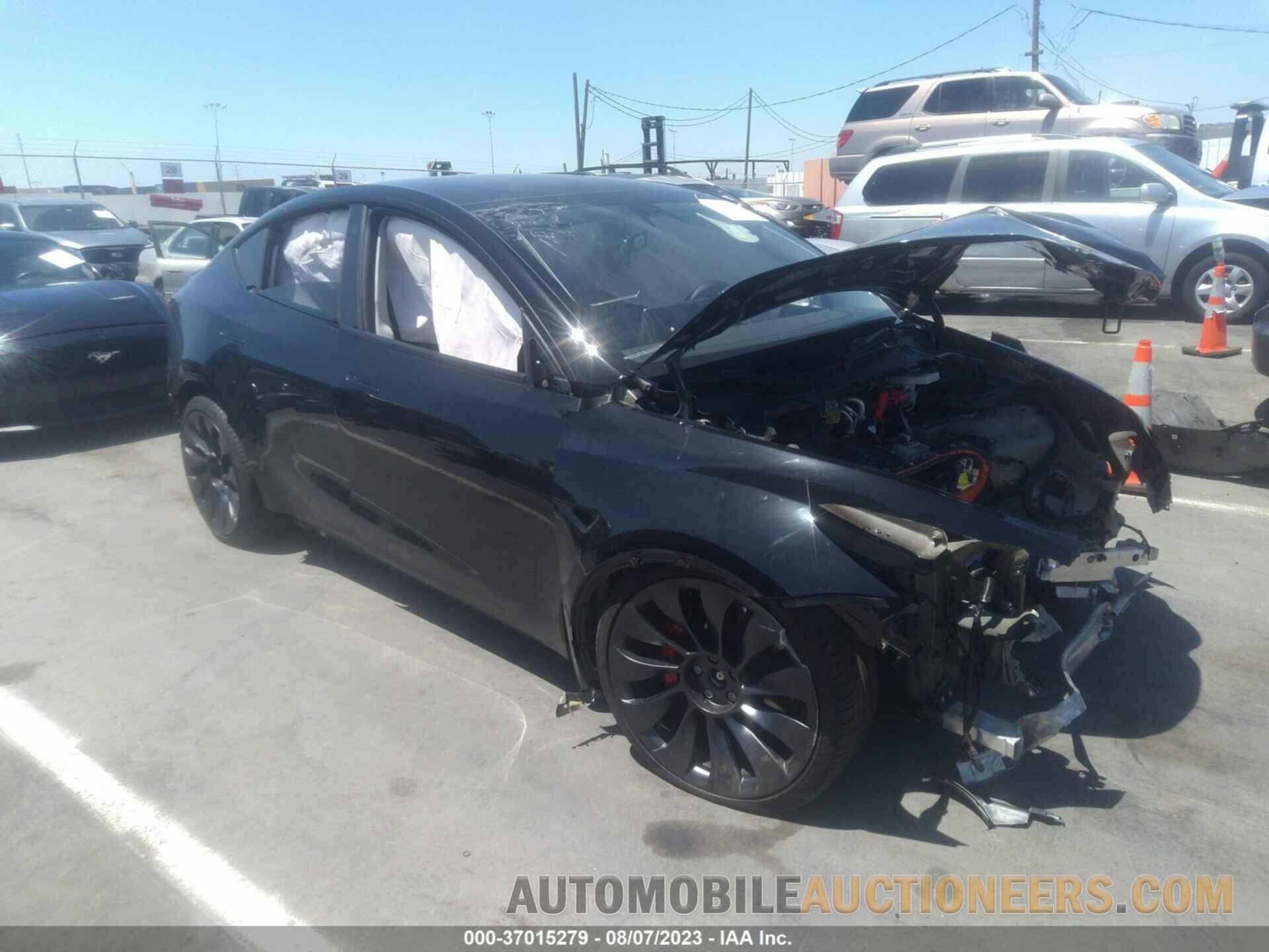 7SAYGDEF5NF573569 TESLA MODEL Y 2022