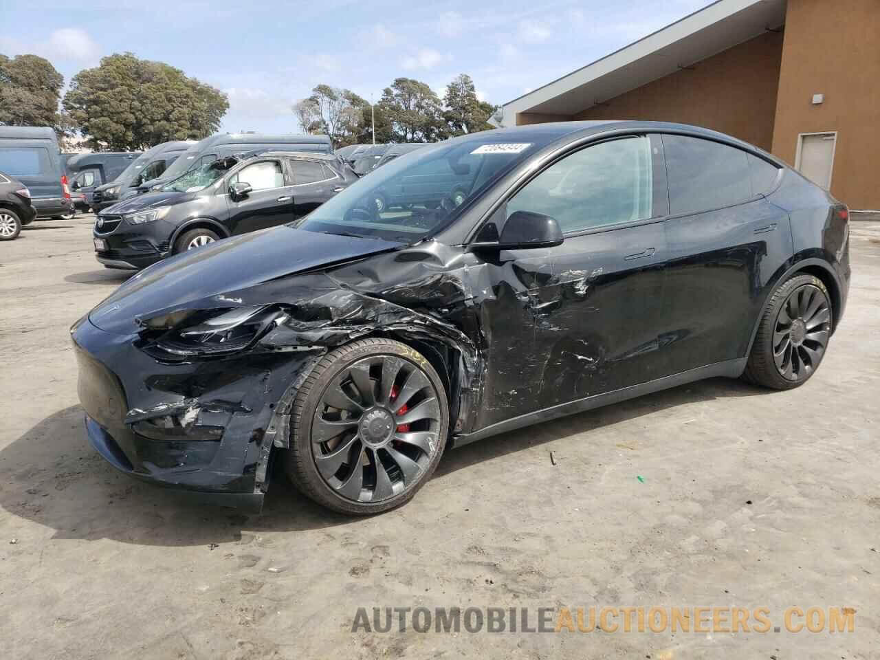 7SAYGDEF5NF574821 TESLA MODEL Y 2022