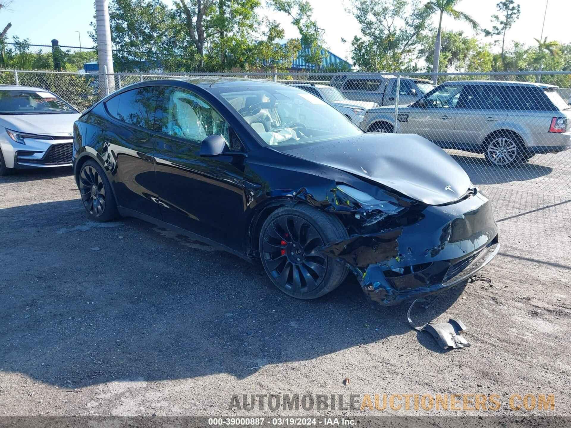 7SAYGDEF6NF313262 TESLA MODEL Y 2022