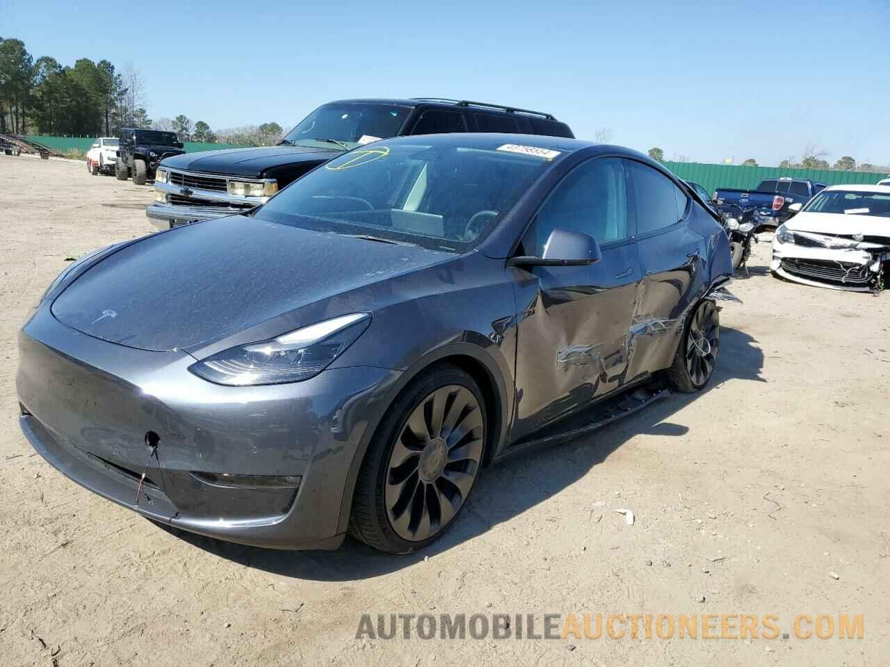 7SAYGDEF6NF335813 TESLA MODEL Y 2022