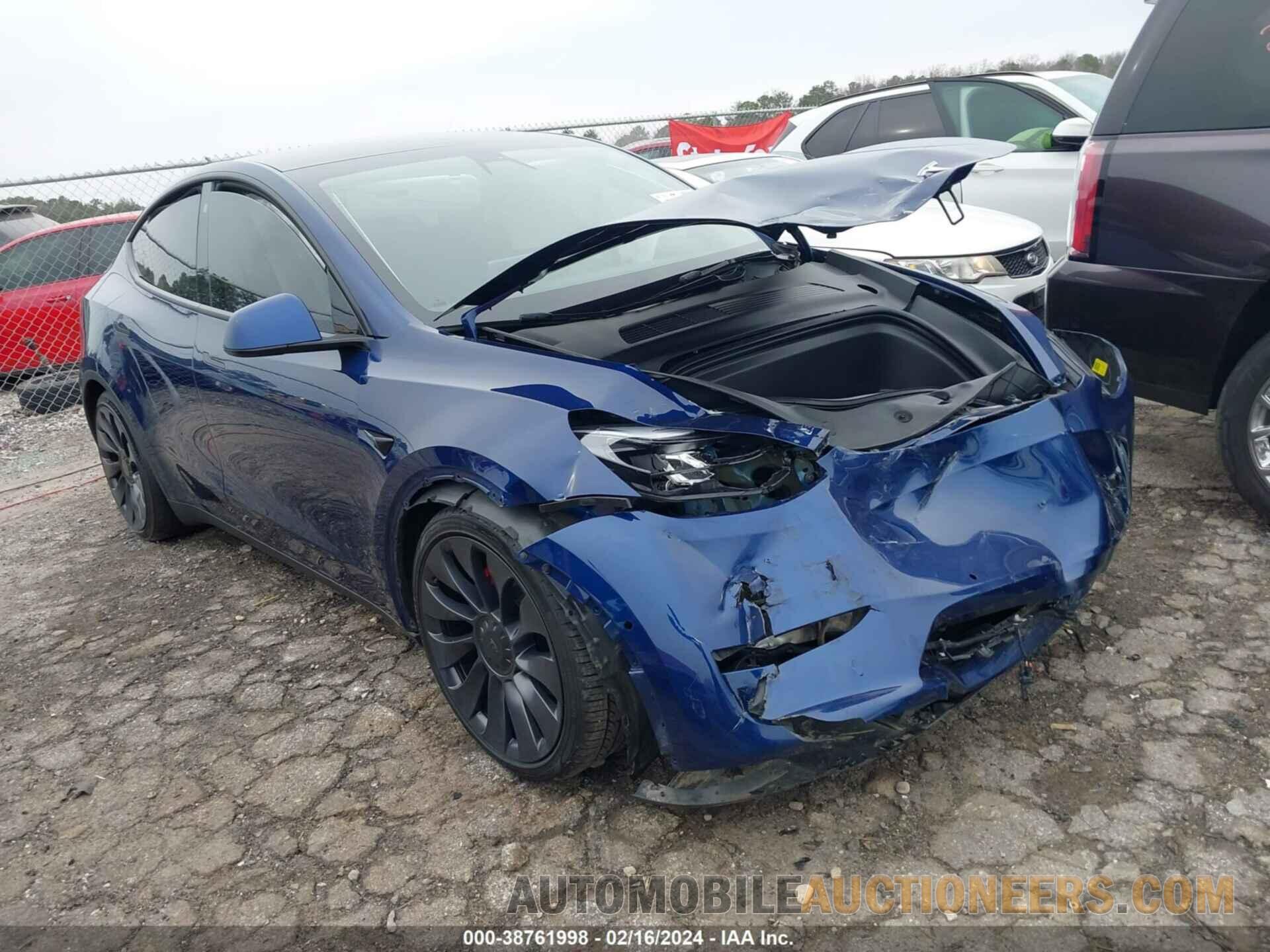 7SAYGDEF6NF342454 TESLA MODEL Y 2022