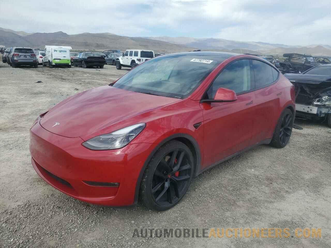 7SAYGDEF6NF345323 TESLA MODEL Y 2022