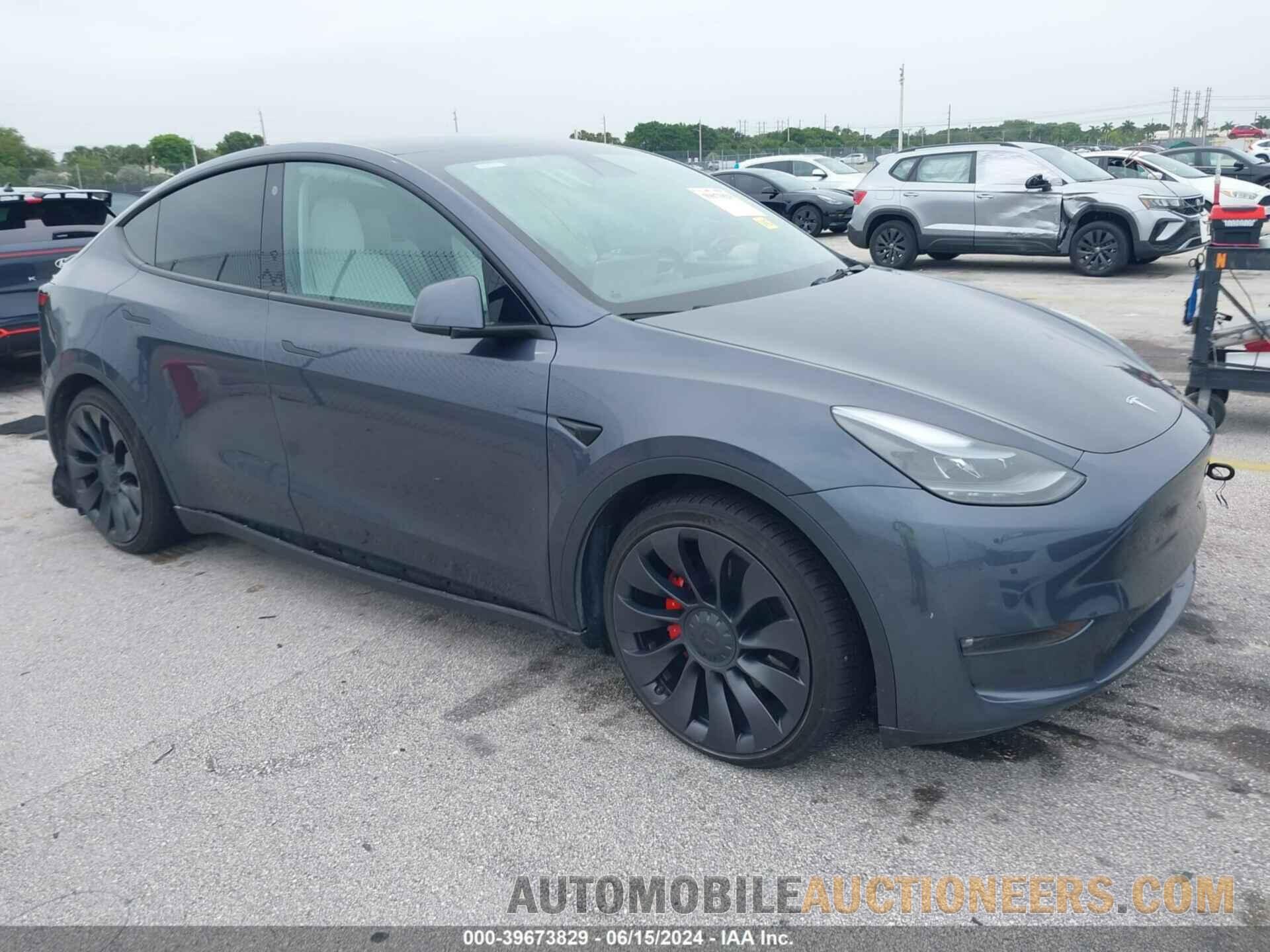 7SAYGDEF6NF378757 TESLA MODEL Y 2022