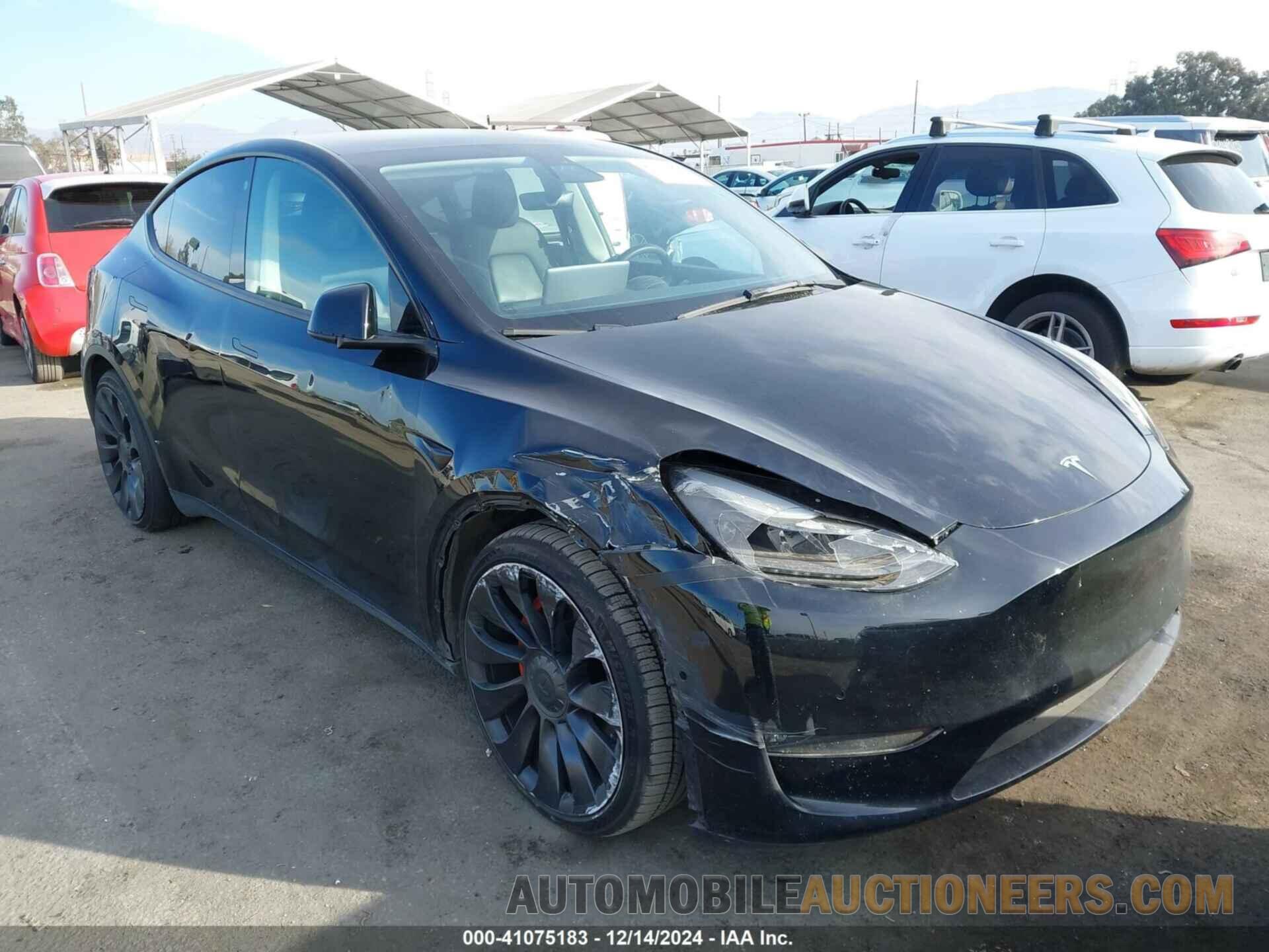 7SAYGDEF6NF404578 TESLA MODEL Y 2022