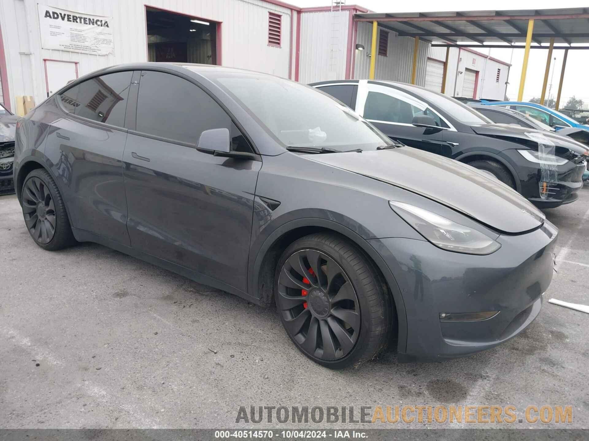 7SAYGDEF6NF404581 TESLA MODEL Y 2022