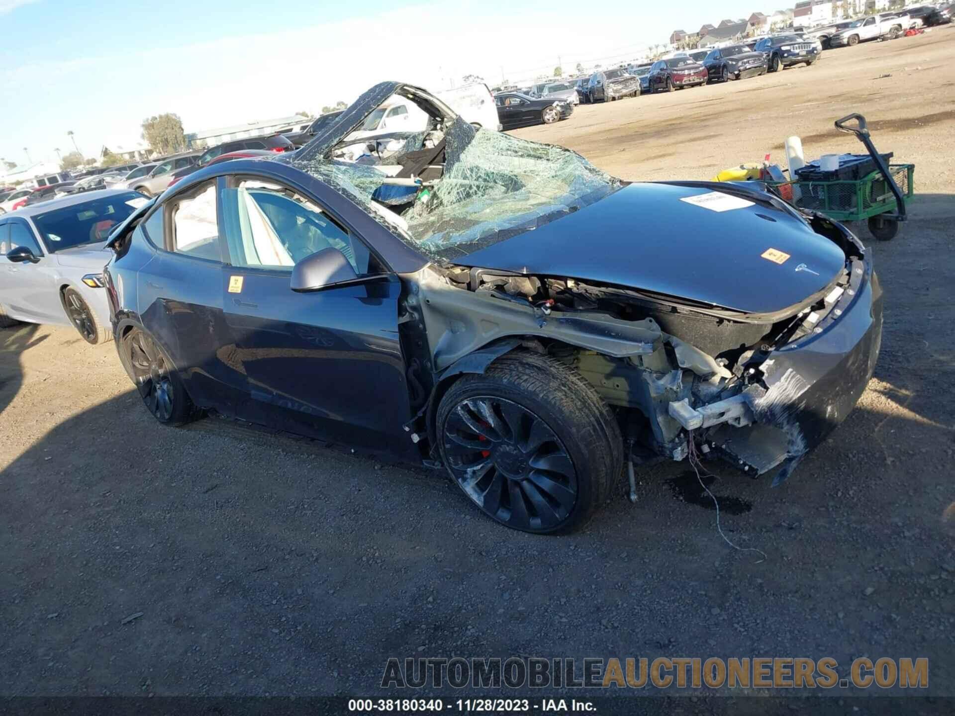 7SAYGDEF6NF408453 TESLA MODEL Y 2022