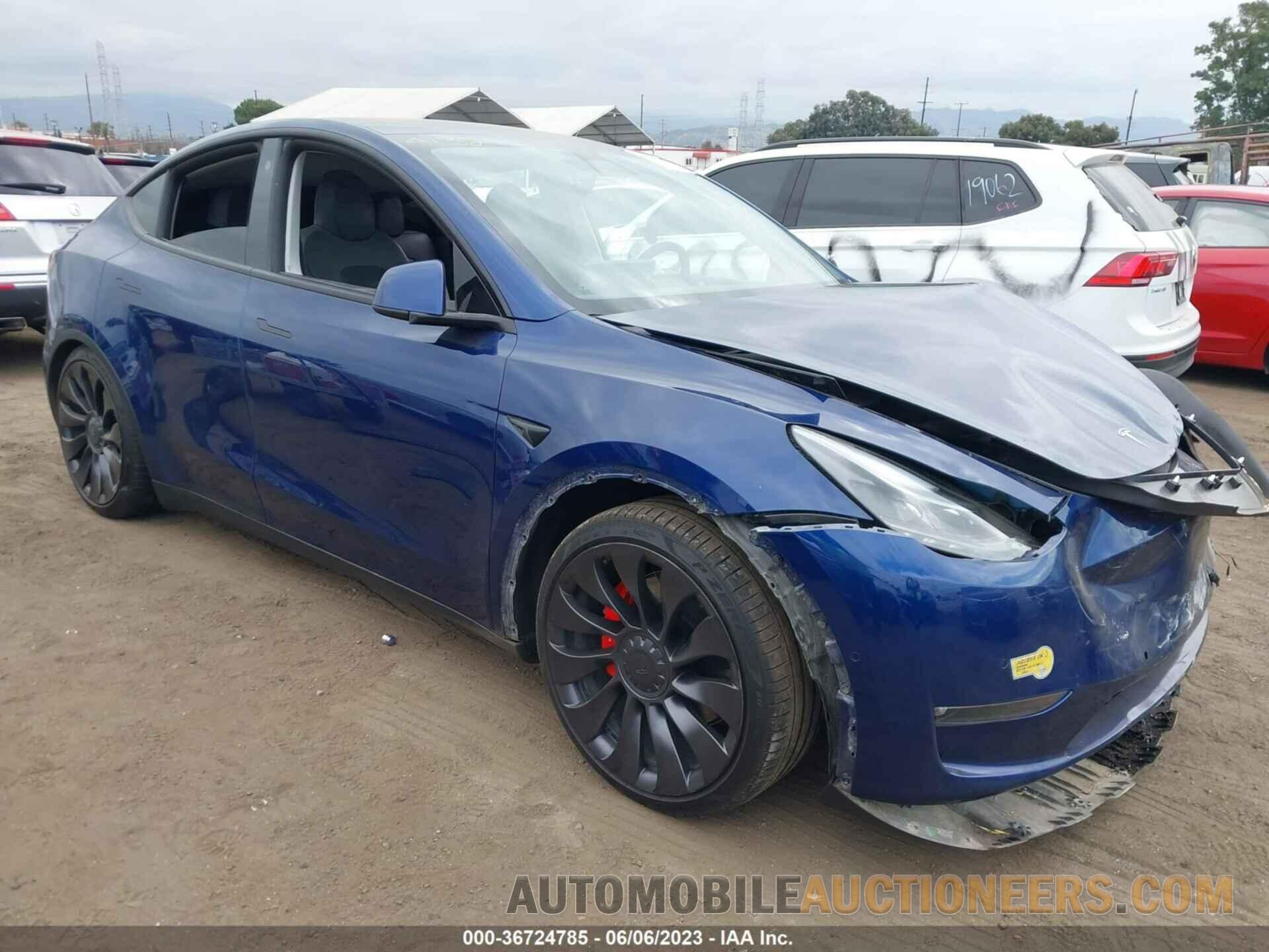 7SAYGDEF6NF408730 TESLA MODEL Y 2022