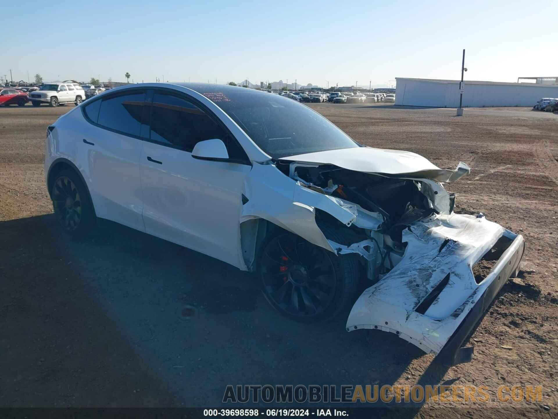 7SAYGDEF6NF409540 TESLA MODEL Y 2022