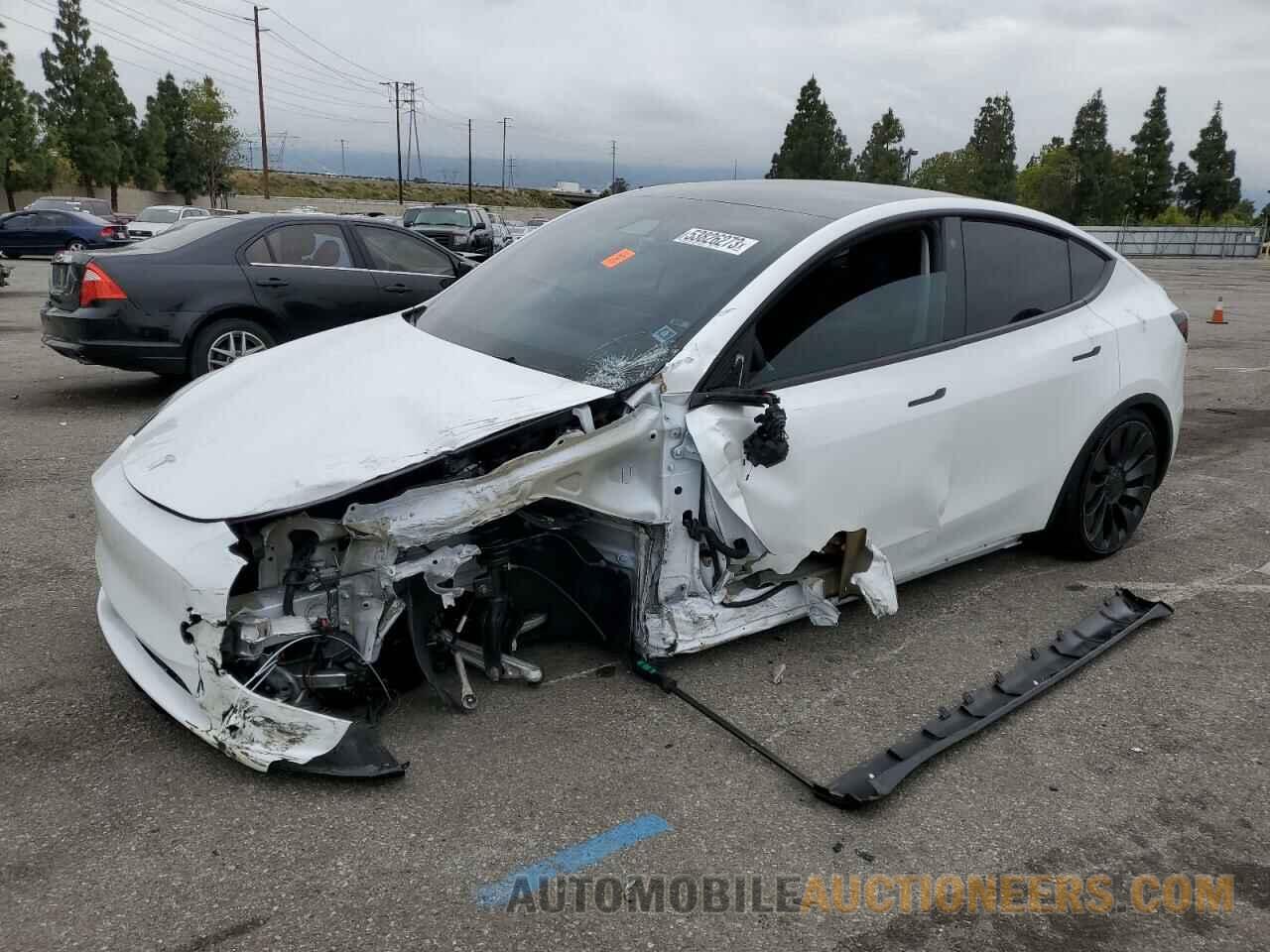 7SAYGDEF6NF411367 TESLA MODEL Y 2022