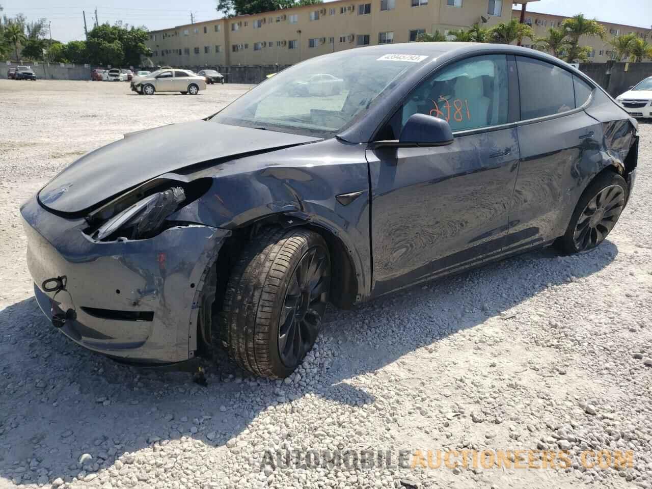 7SAYGDEF6NF438634 TESLA MODEL Y 2022