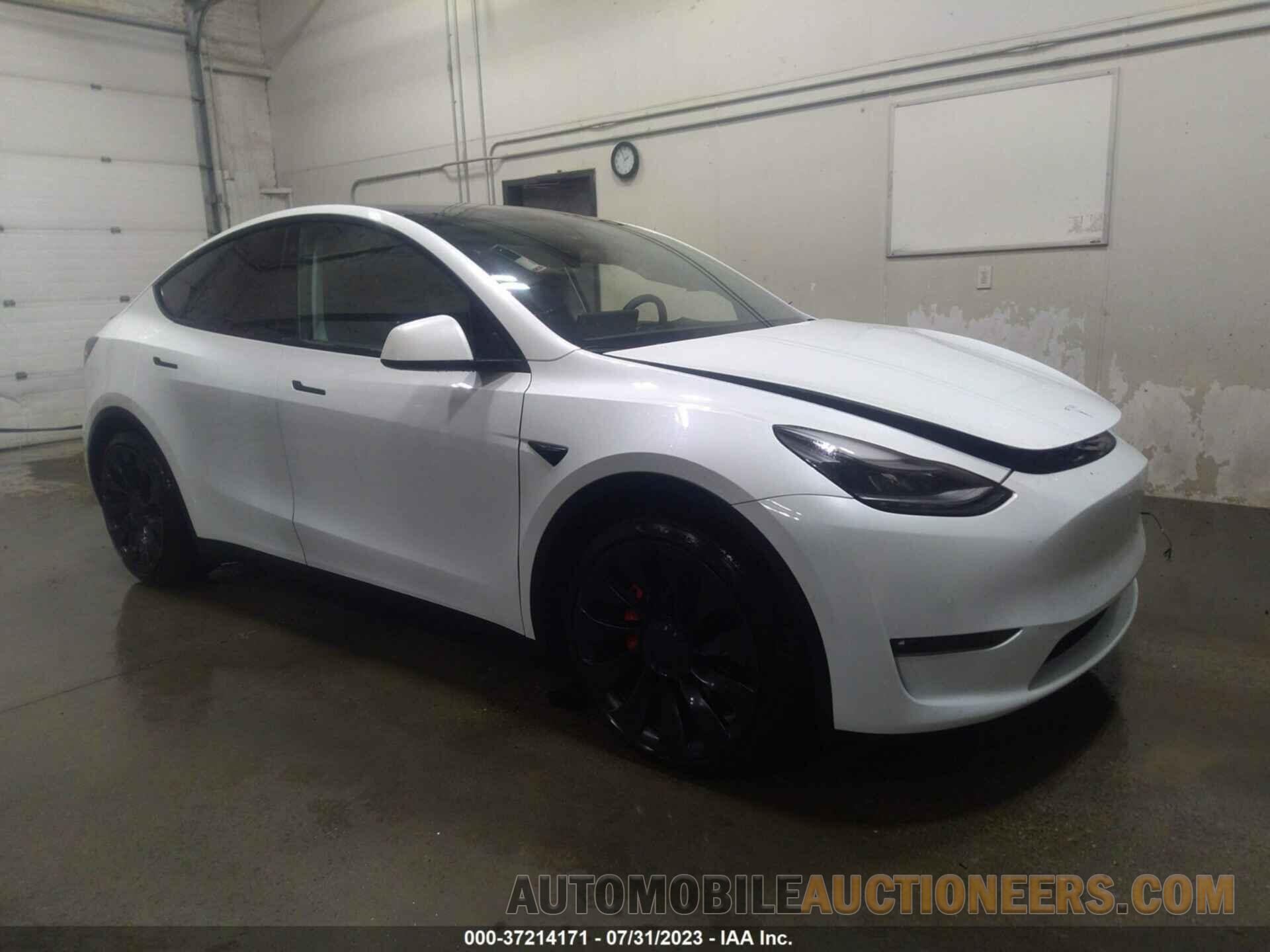 7SAYGDEF6NF439492 TESLA MODEL Y 2022