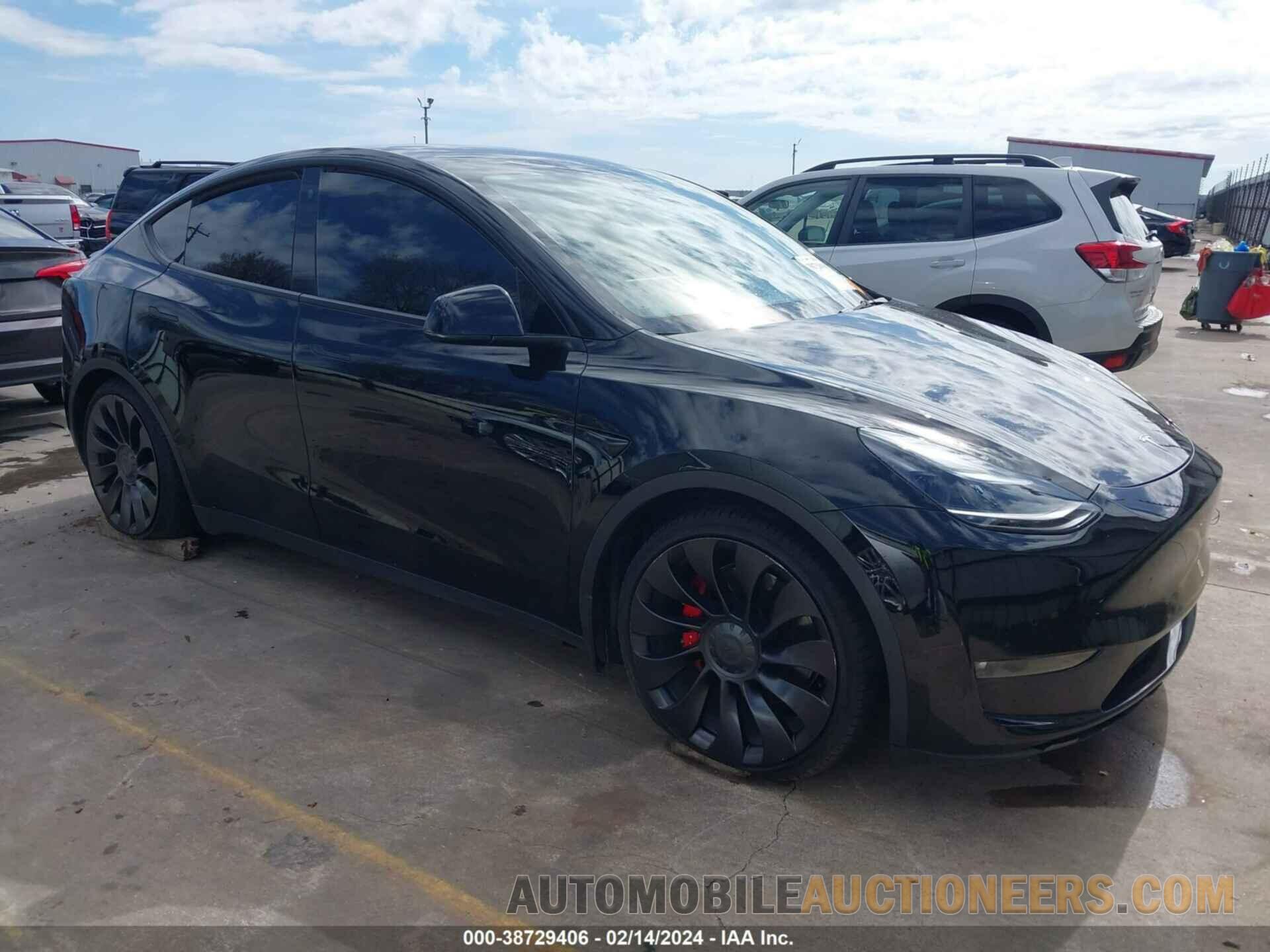 7SAYGDEF6NF450038 TESLA MODEL Y 2022