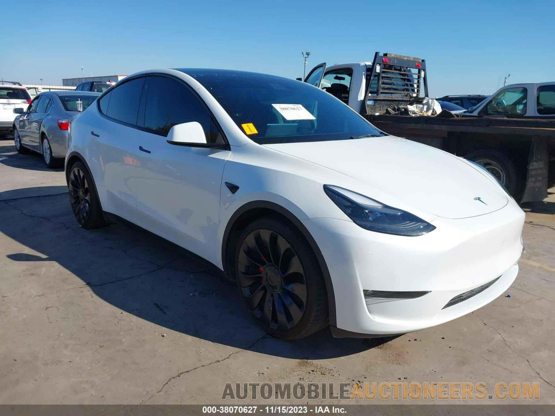 7SAYGDEF6NF450606 TESLA MODEL Y 2022