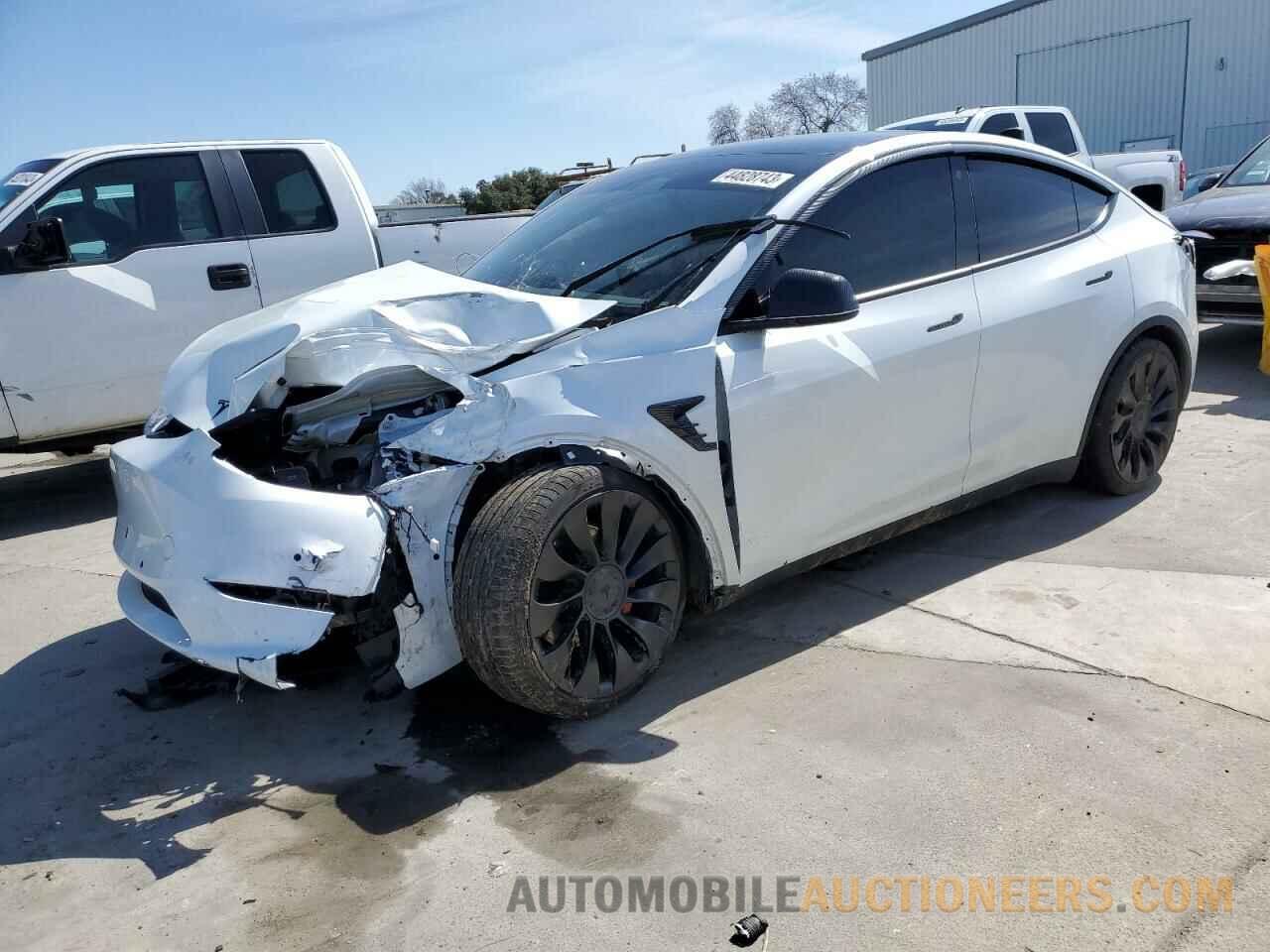 7SAYGDEF6NF453618 TESLA MODEL Y 2022