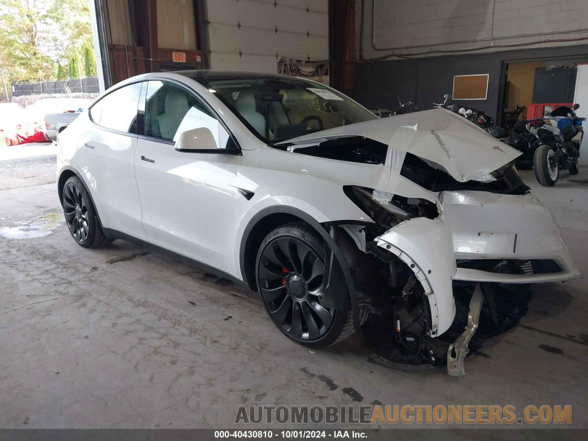 7SAYGDEF6NF457412 TESLA MODEL Y 2022