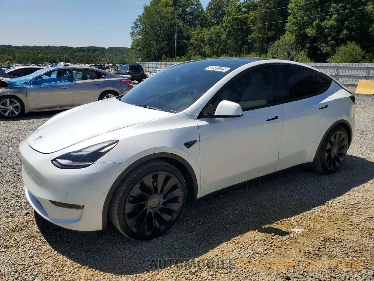 7SAYGDEF6NF457426 TESLA MODEL Y 2022